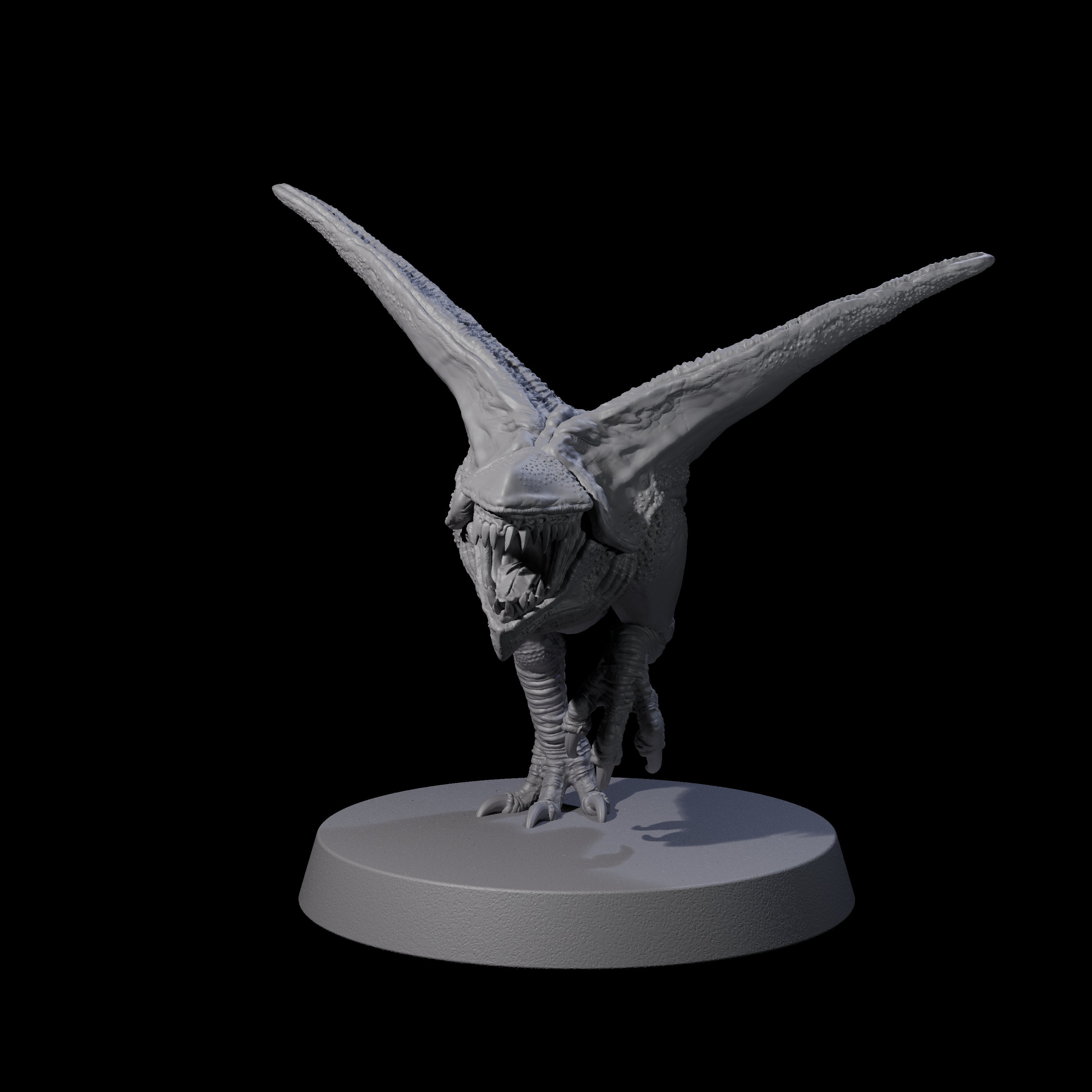 Pecking Abyssal Chicken D Miniature for Dungeons and Dragons, Pathfinder or other TTRPGs