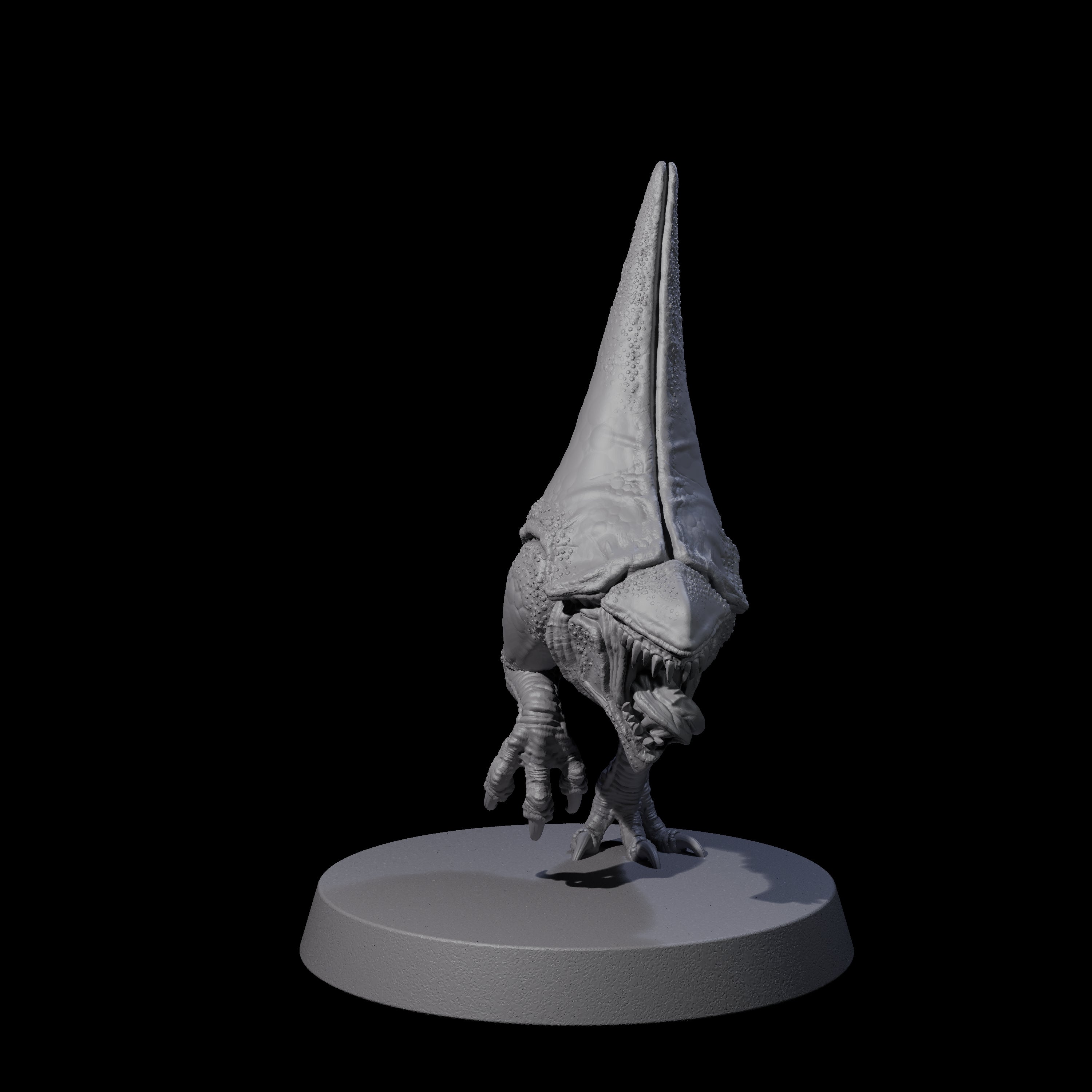 Pecking Abyssal Chicken E Miniature for Dungeons and Dragons, Pathfinder or other TTRPGs