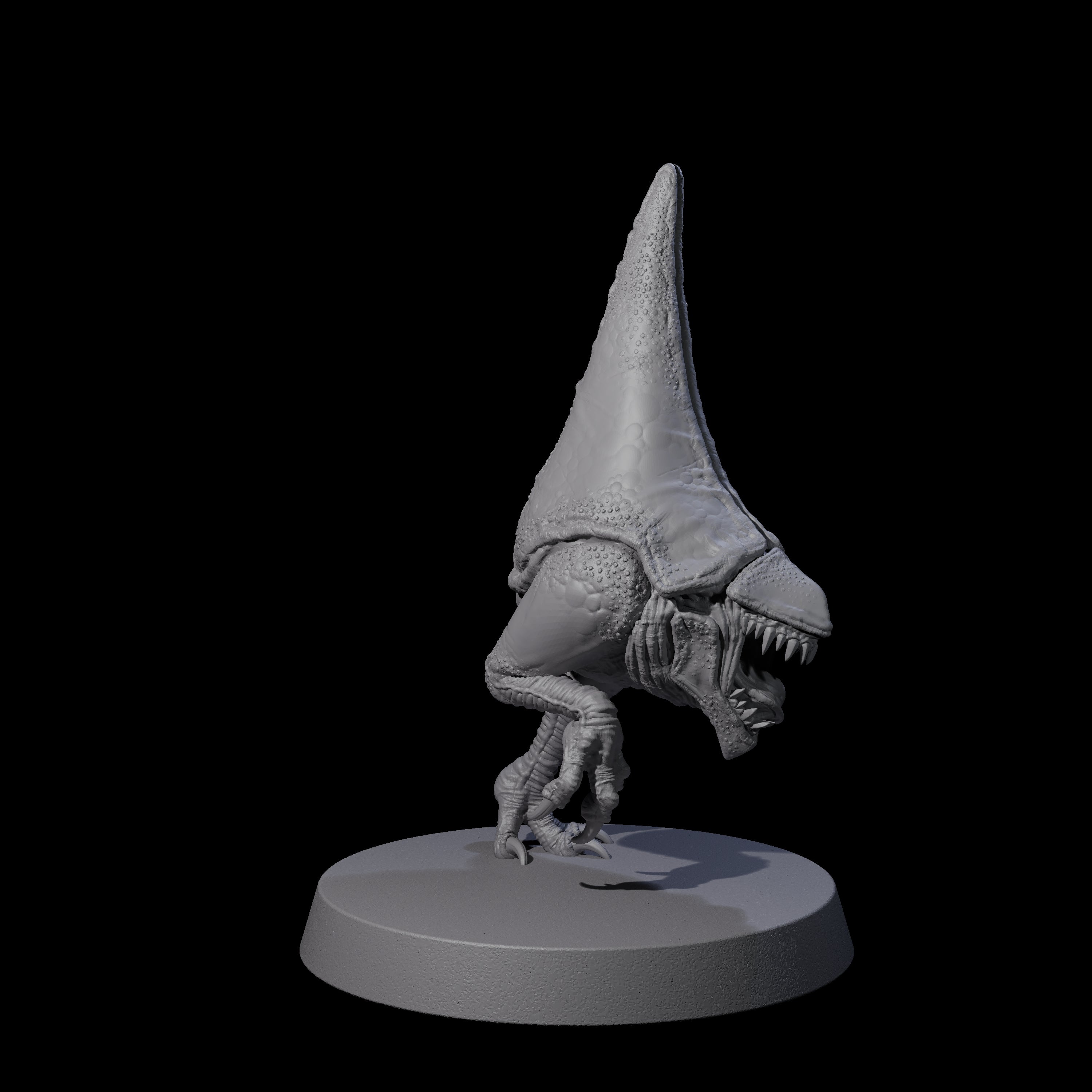 Pecking Abyssal Chicken E Miniature for Dungeons and Dragons, Pathfinder or other TTRPGs