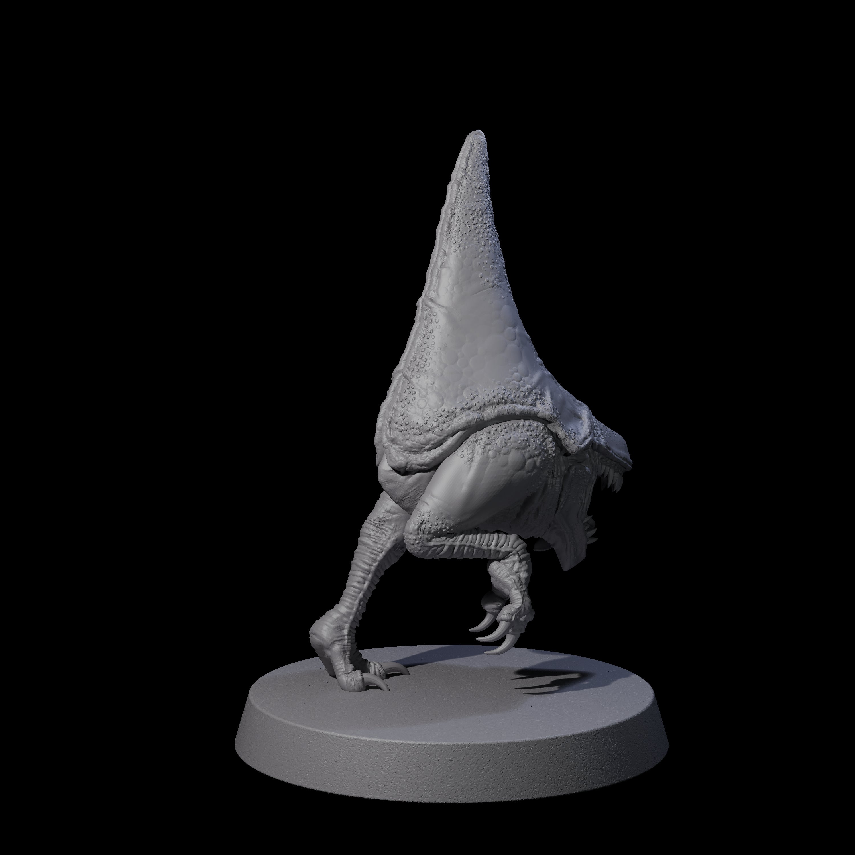 Pecking Abyssal Chicken E Miniature for Dungeons and Dragons, Pathfinder or other TTRPGs