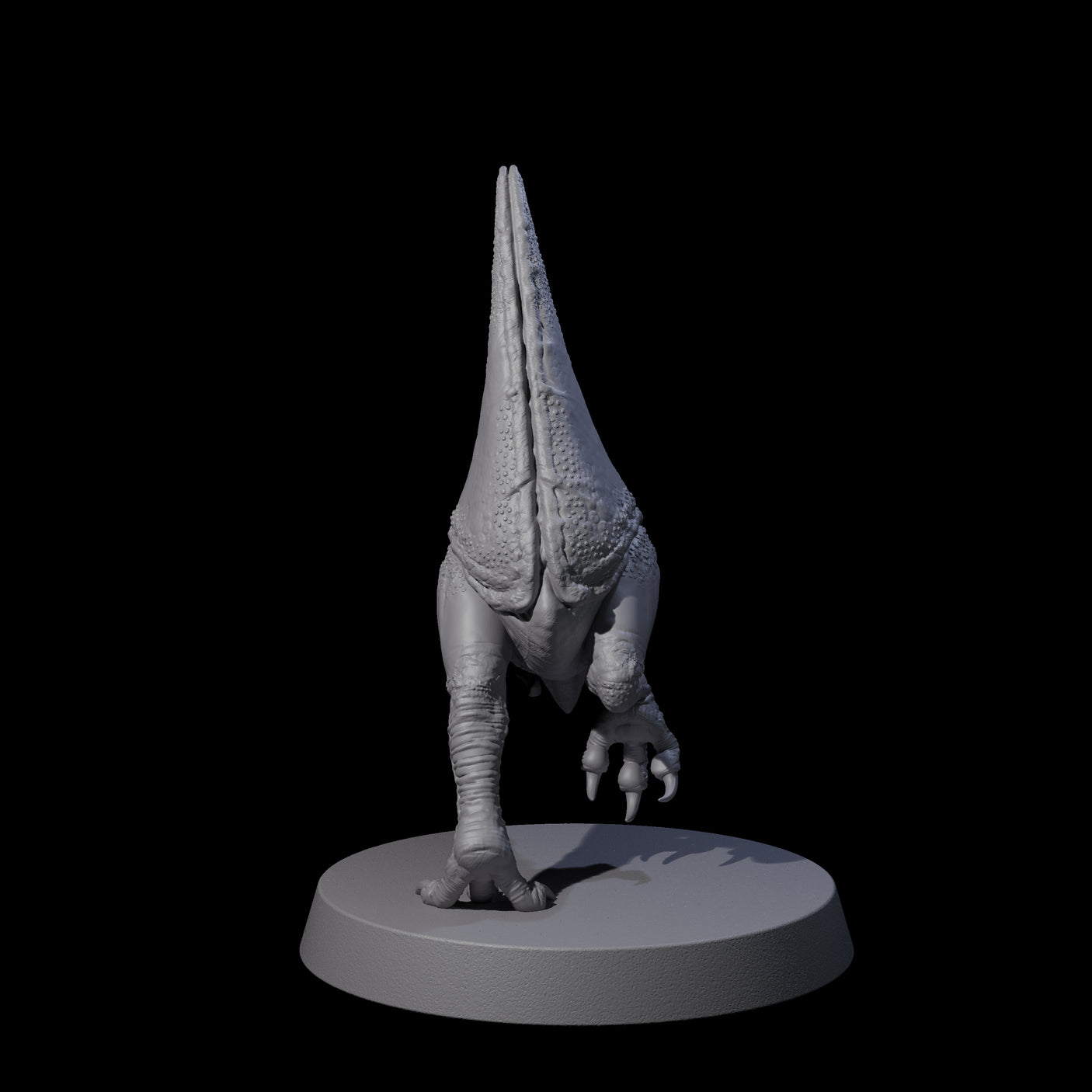 Pecking Abyssal Chicken E Miniature for Dungeons and Dragons, Pathfinder or other TTRPGs