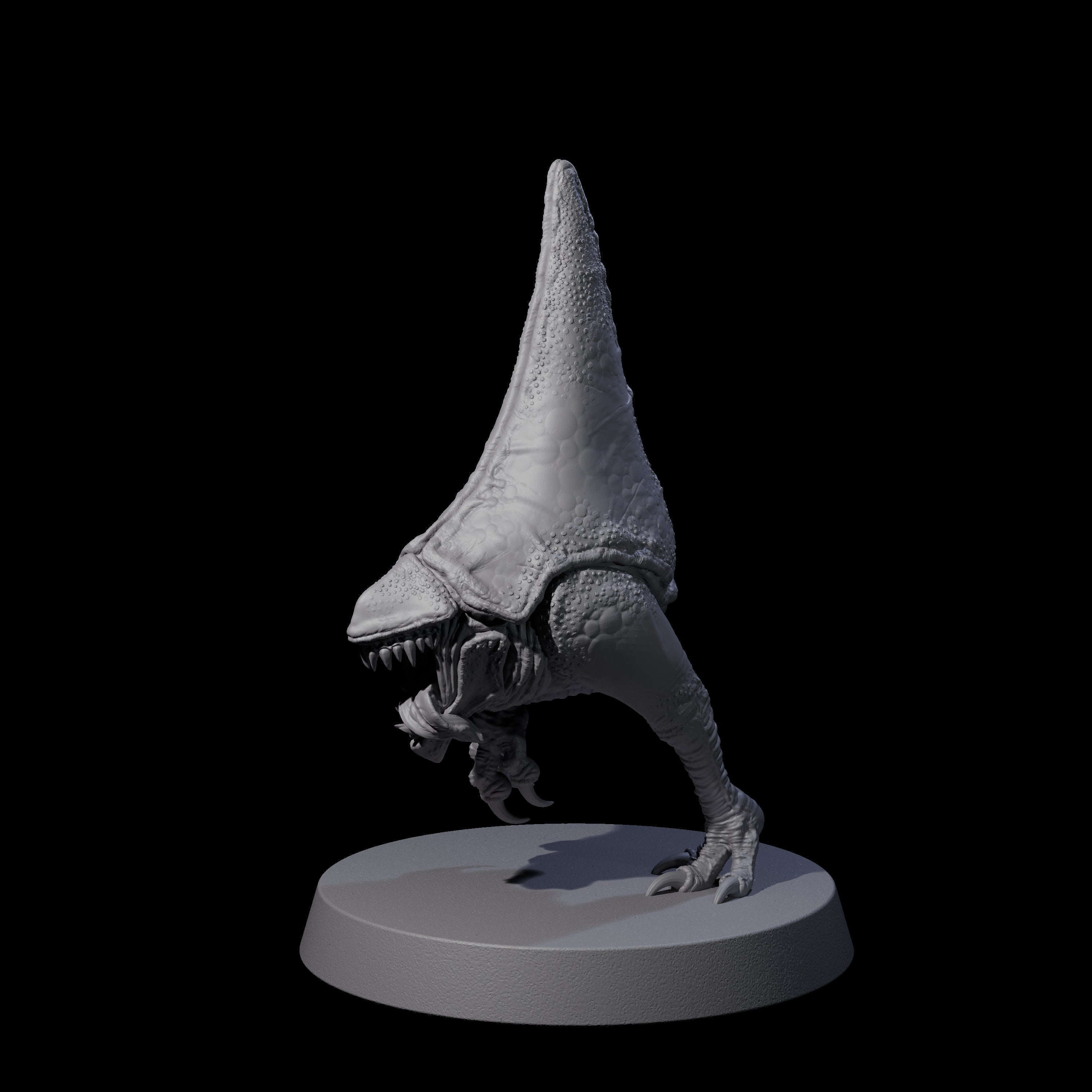 Pecking Abyssal Chicken E Miniature for Dungeons and Dragons, Pathfinder or other TTRPGs