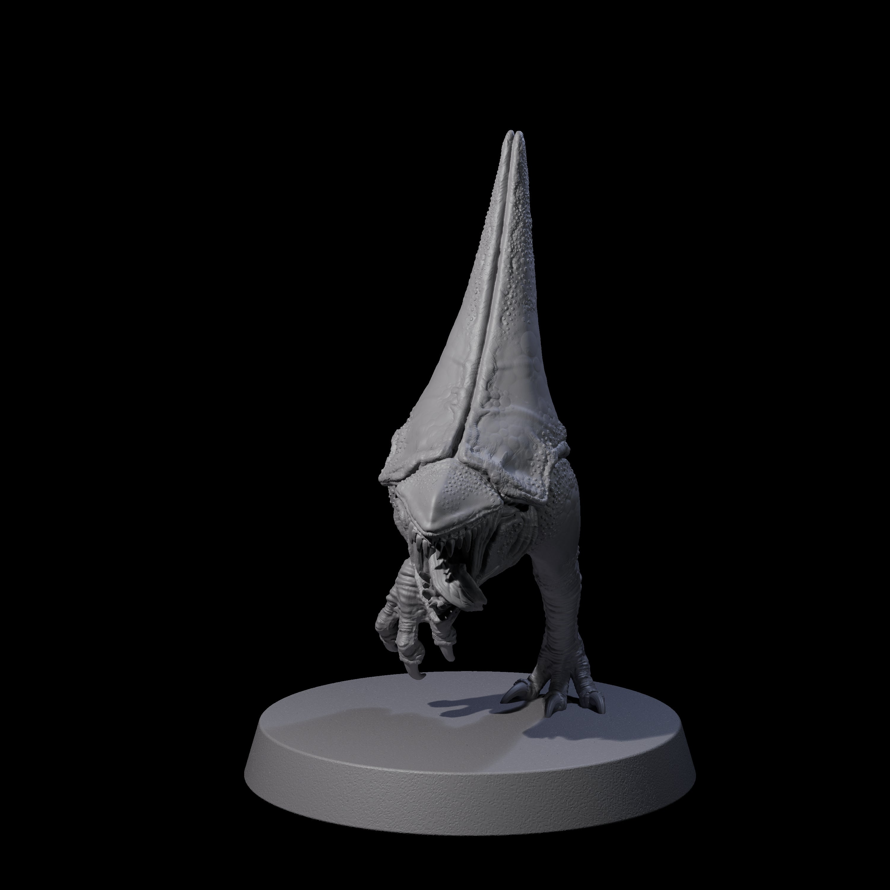 Pecking Abyssal Chicken E Miniature for Dungeons and Dragons, Pathfinder or other TTRPGs