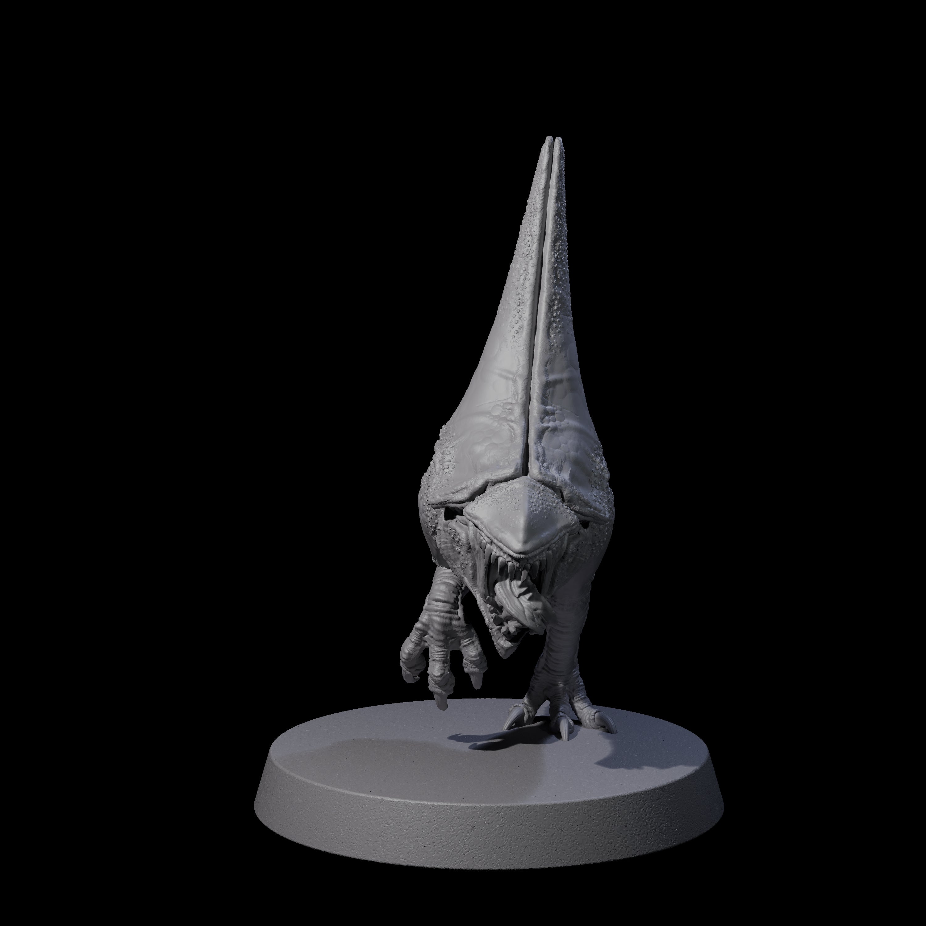 Pecking Abyssal Chicken E Miniature for Dungeons and Dragons, Pathfinder or other TTRPGs