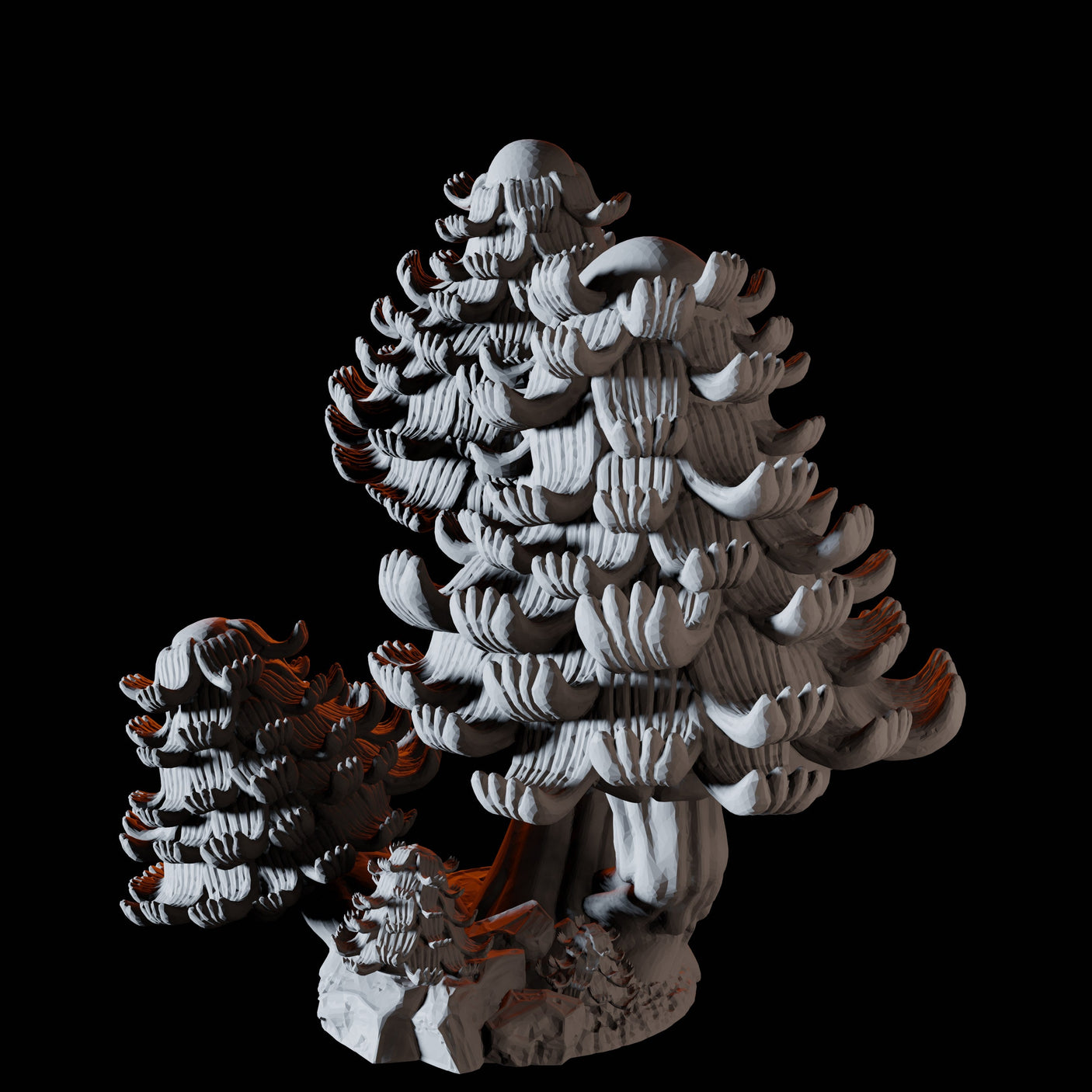 Peeled Mushroom Miniature for Dungeons and Dragons, Pathfinder or other TTRPGs