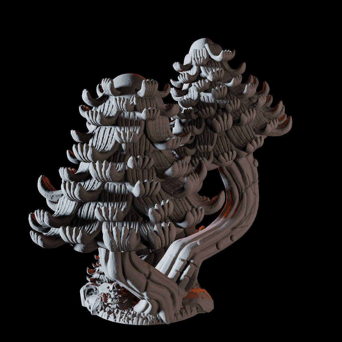 Peeled Mushroom Miniature for Dungeons and Dragons, Pathfinder or other TTRPGs