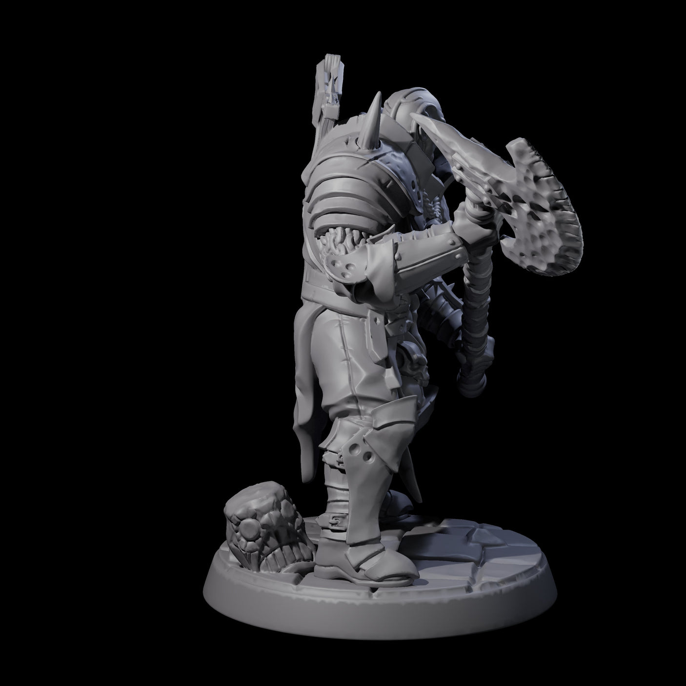 Penitent Plague Knight B Miniature for Dungeons and Dragons, Pathfinder or other TTRPGs