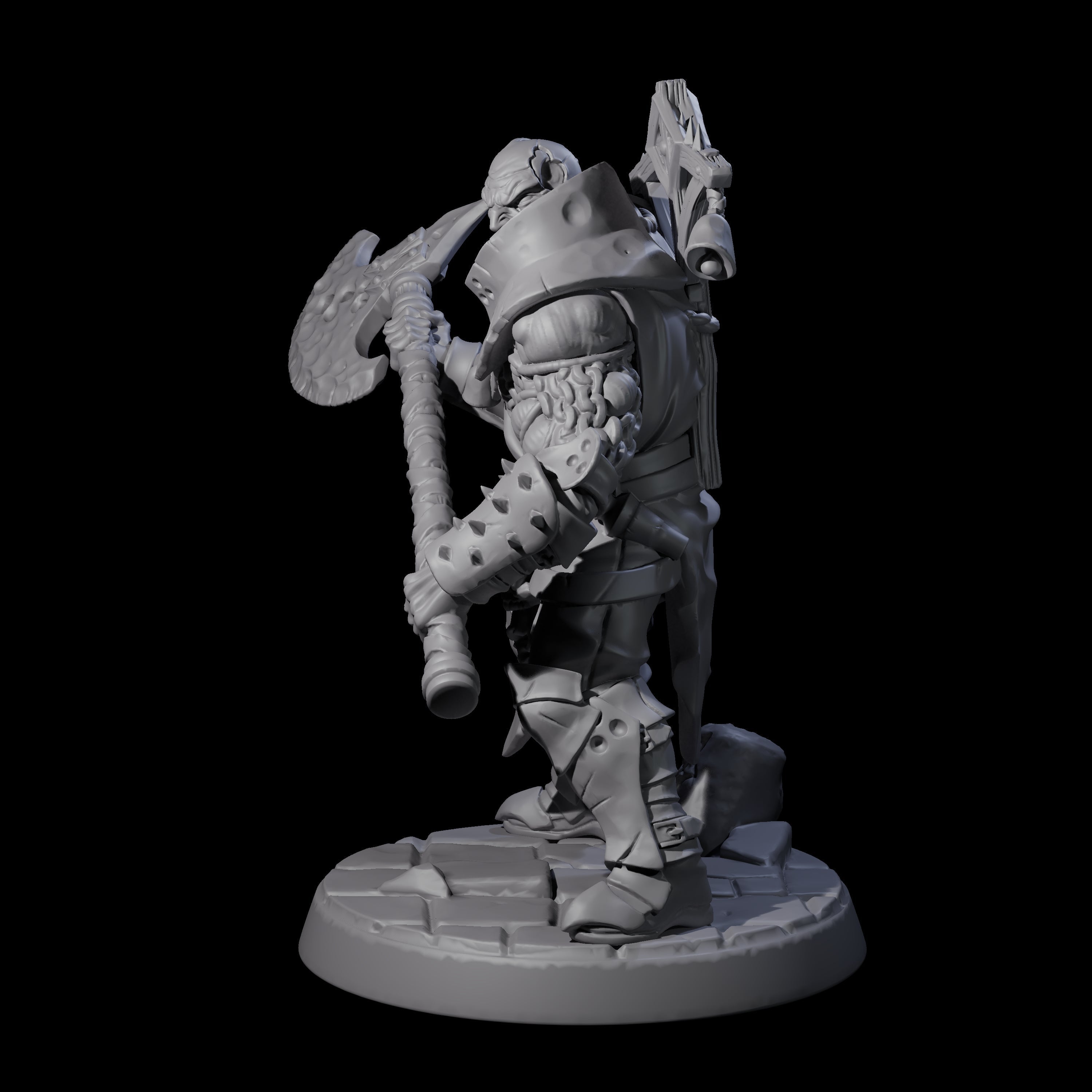 Penitent Plague Knight B Miniature for Dungeons and Dragons, Pathfinder or other TTRPGs