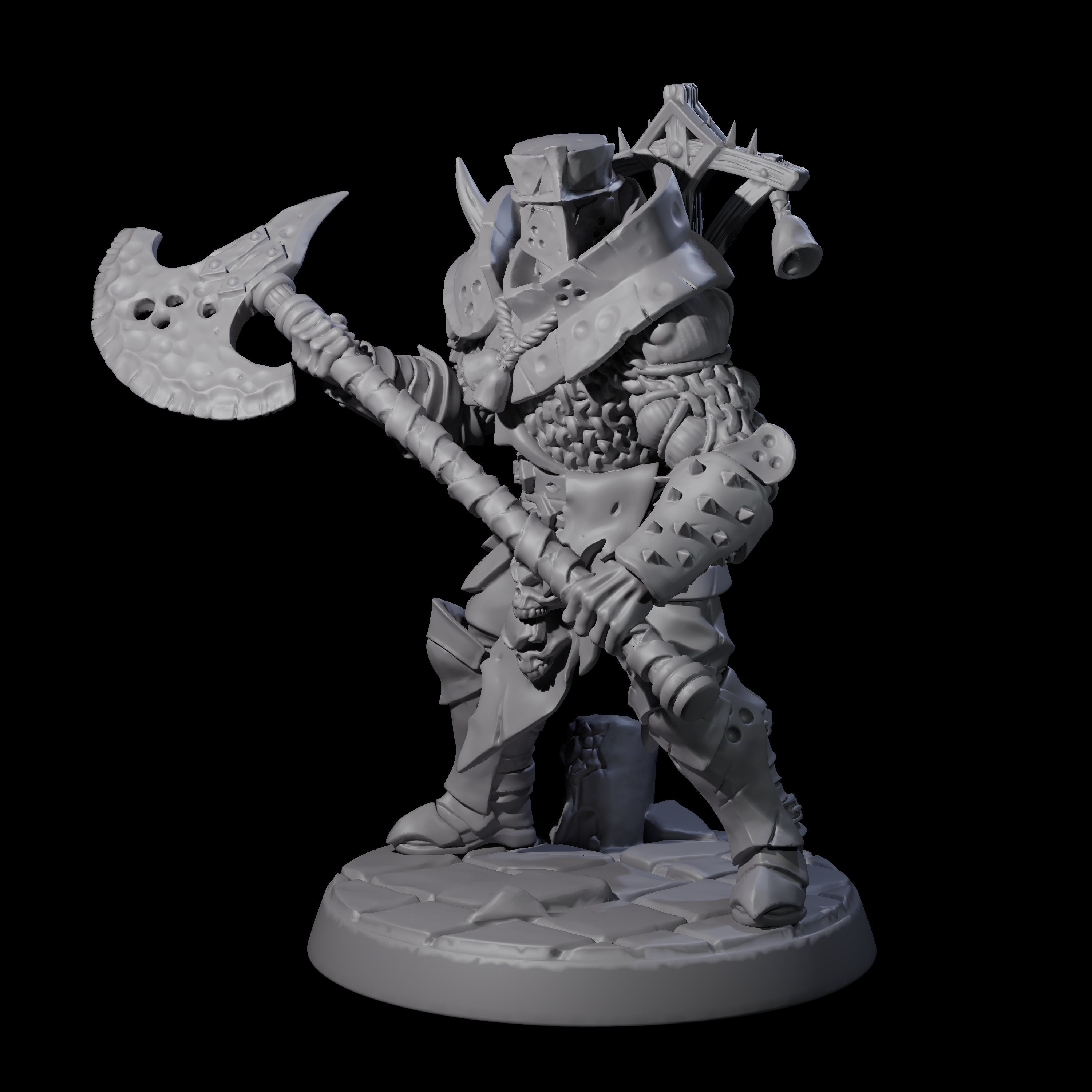 Penitent Plague Knight B Miniature for Dungeons and Dragons, Pathfinder or other TTRPGs
