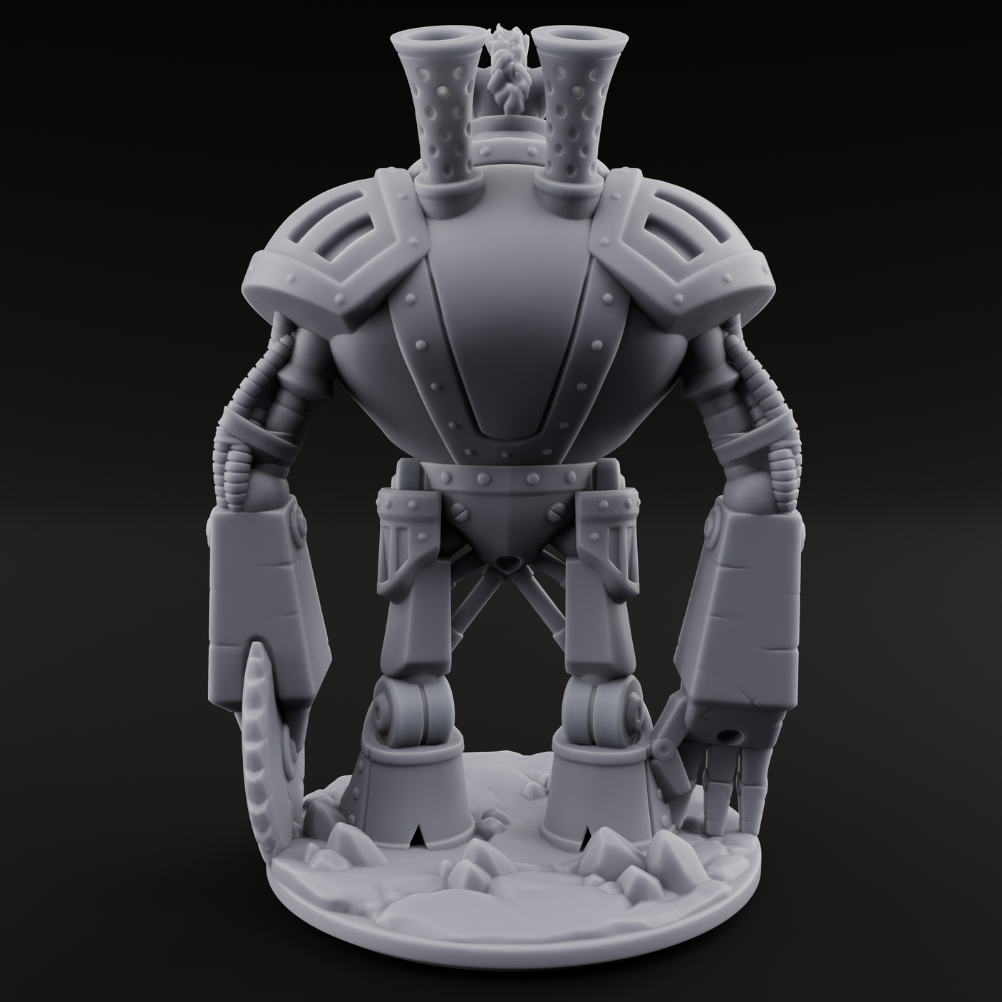 Piloting Goblin Technomancer Miniature for Dungeons and Dragons, Pathfinder or other TTRPGs