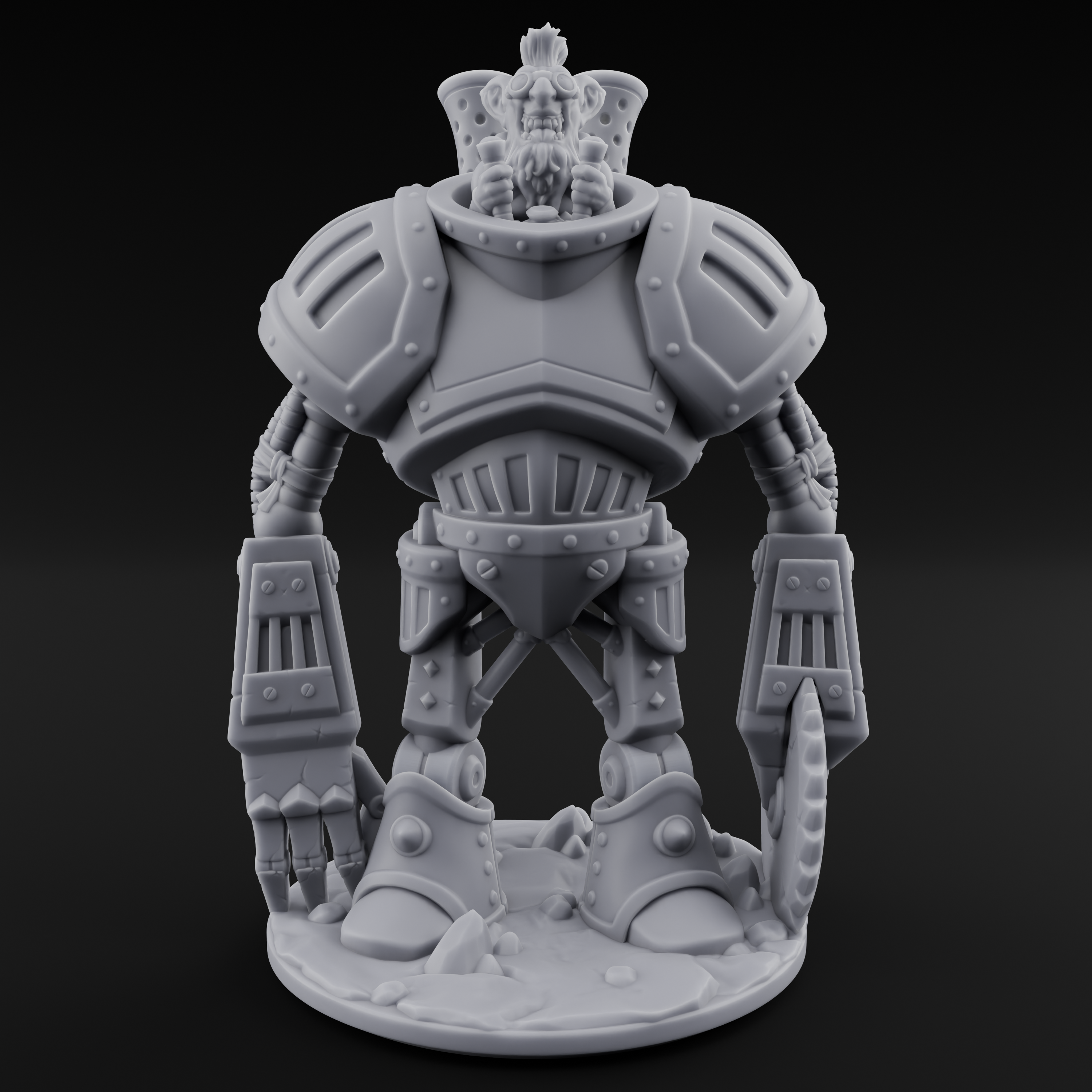 Piloting Goblin Technomancer