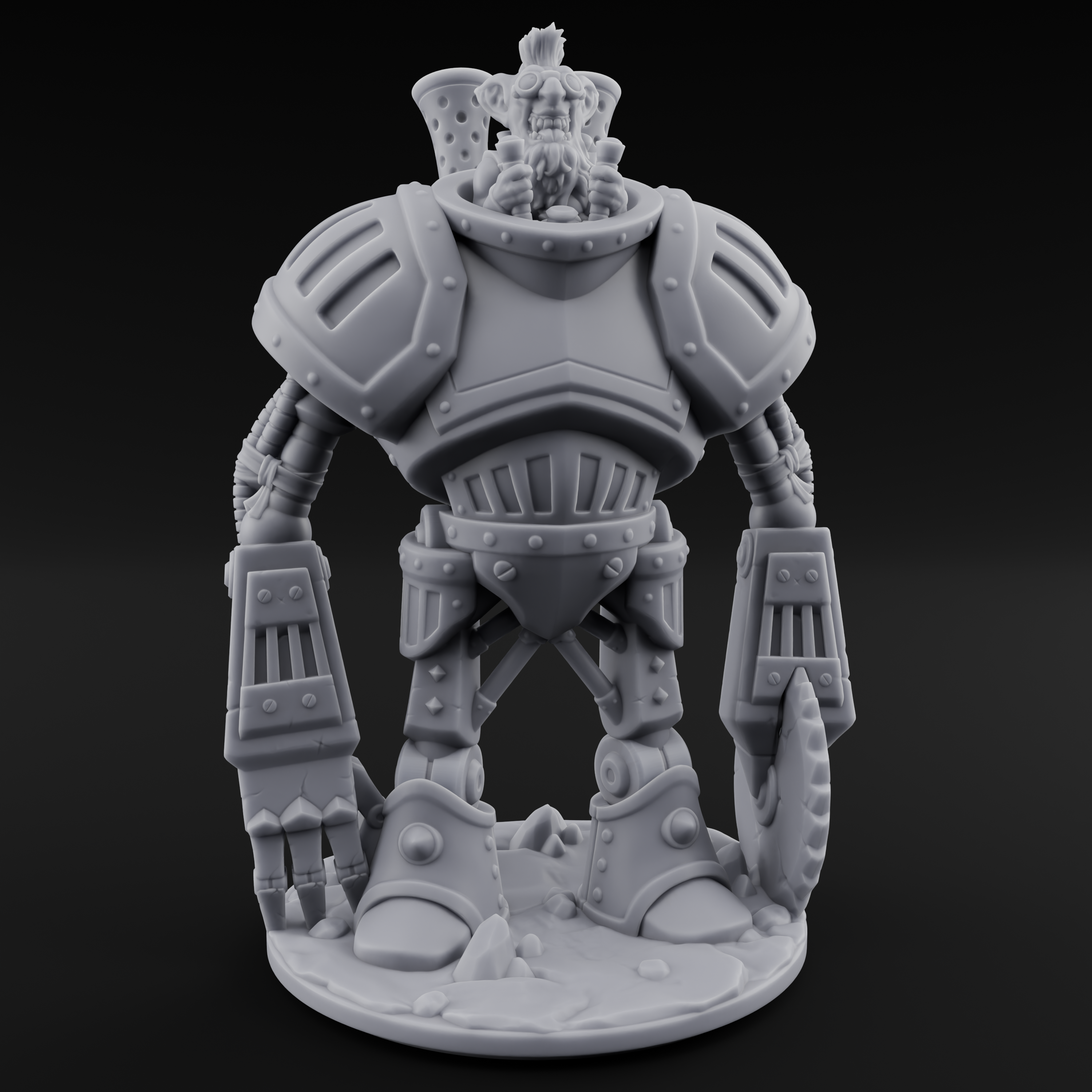 Piloting Goblin Technomancer