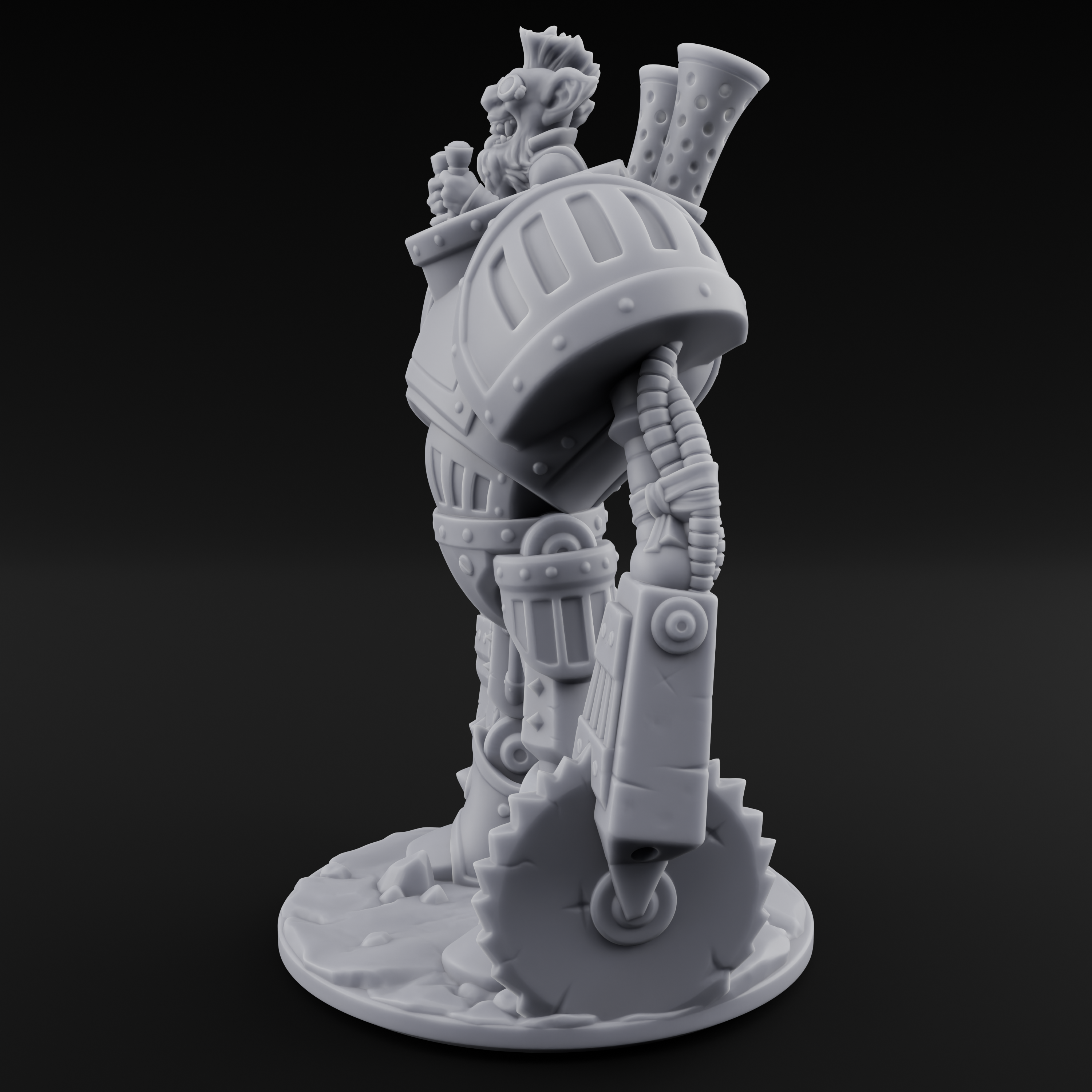 Piloting Goblin Technomancer