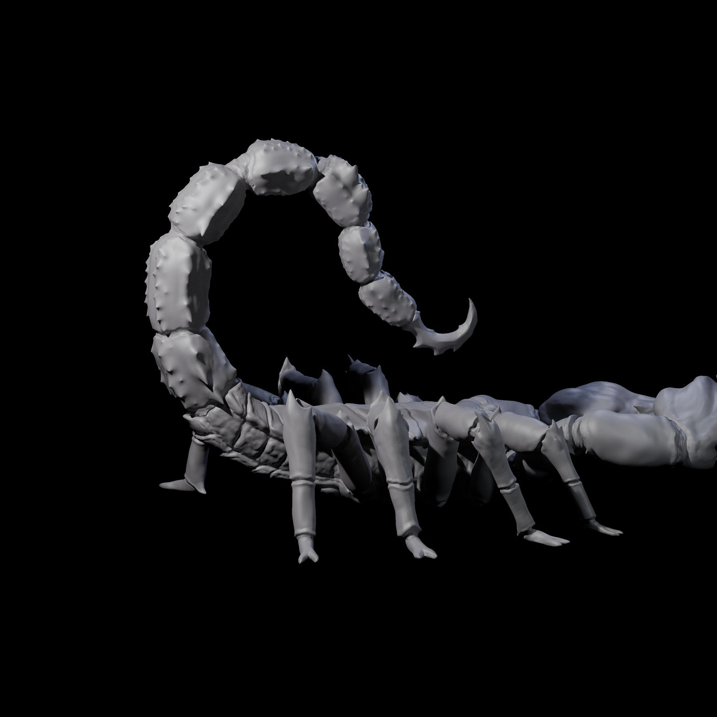 Pinching Giant Scorpion Miniature for Dungeons and Dragons, Pathfinder or other TTRPGs