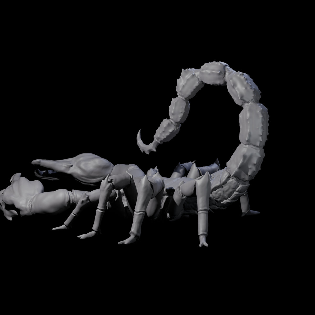 Pinching Giant Scorpion Miniature for Dungeons and Dragons, Pathfinder or other TTRPGs