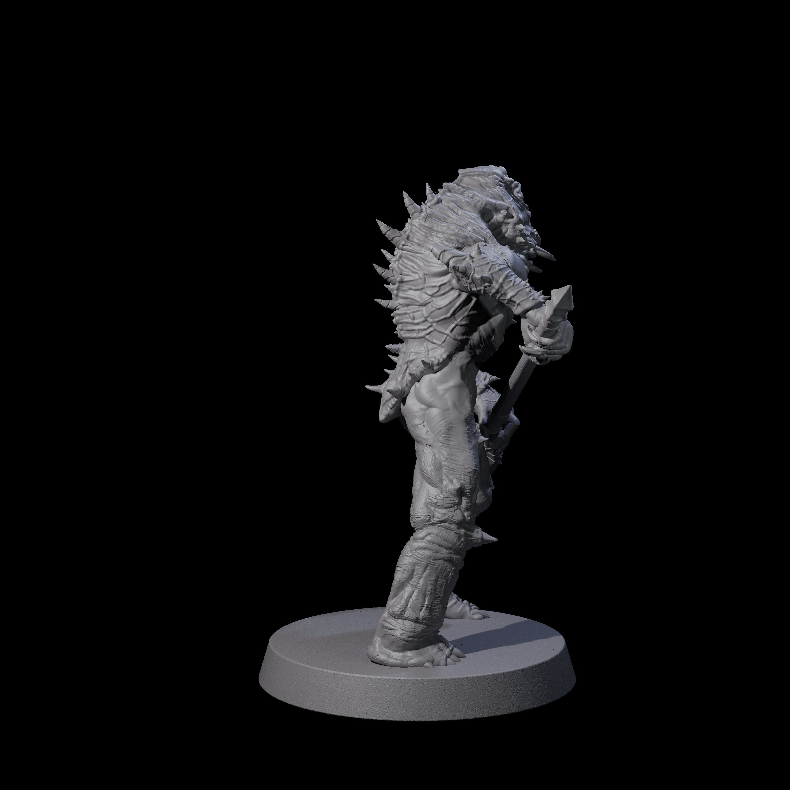 Plagued Rutterkin A Miniature for Dungeons and Dragons, Pathfinder or other TTRPGs