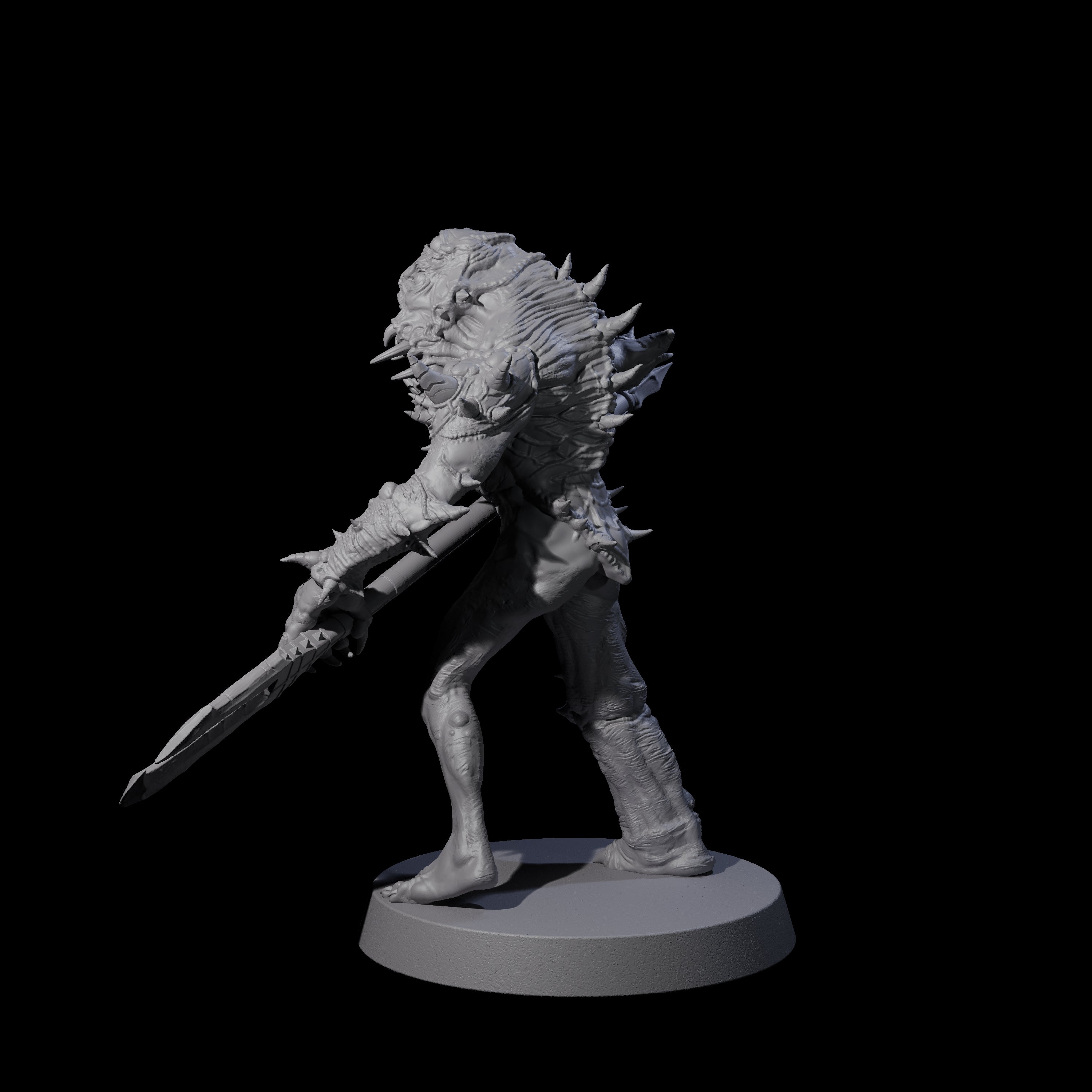 Plagued Rutterkin A Miniature for Dungeons and Dragons, Pathfinder or other TTRPGs