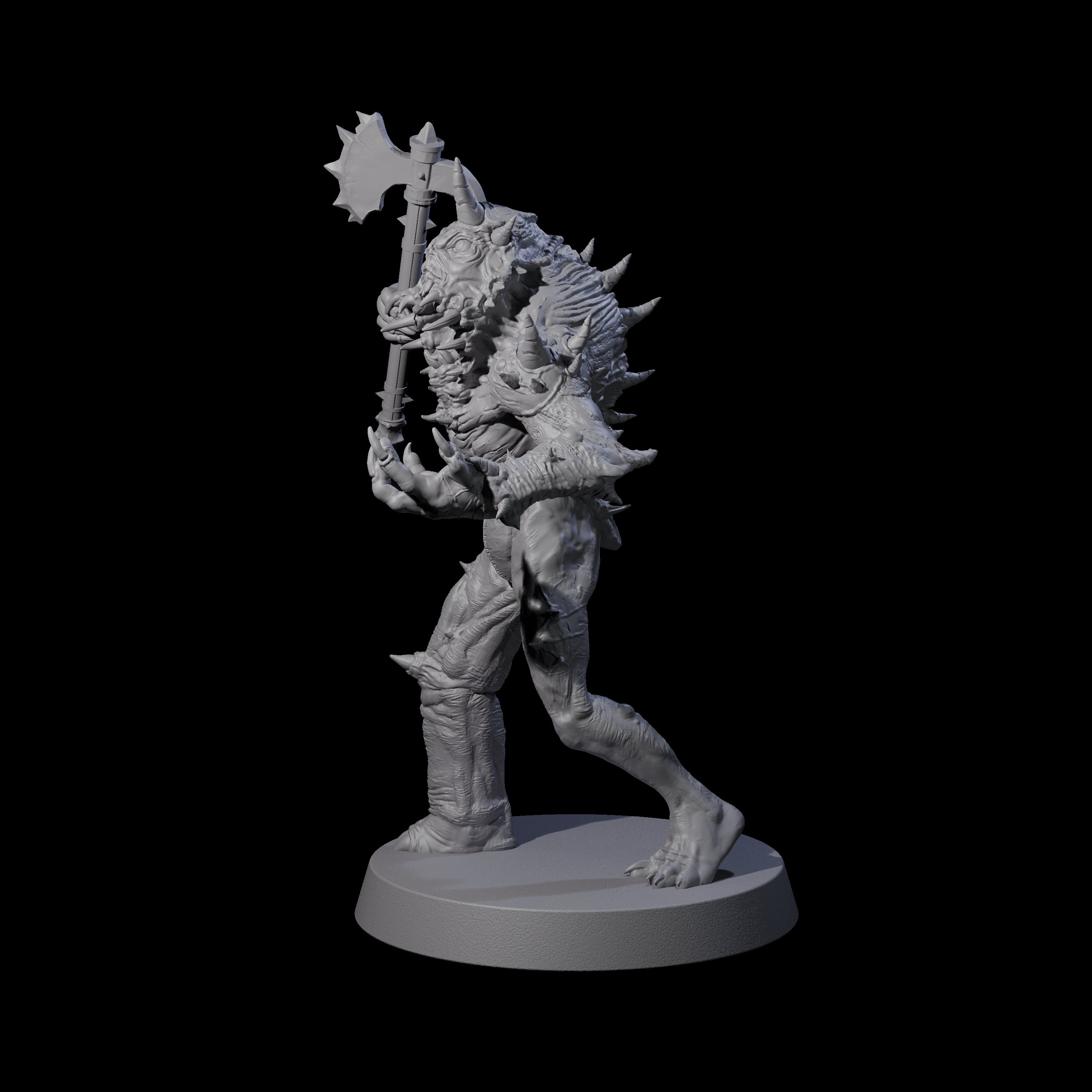 Plagued Rutterkin B Miniature for Dungeons and Dragons, Pathfinder or other TTRPGs