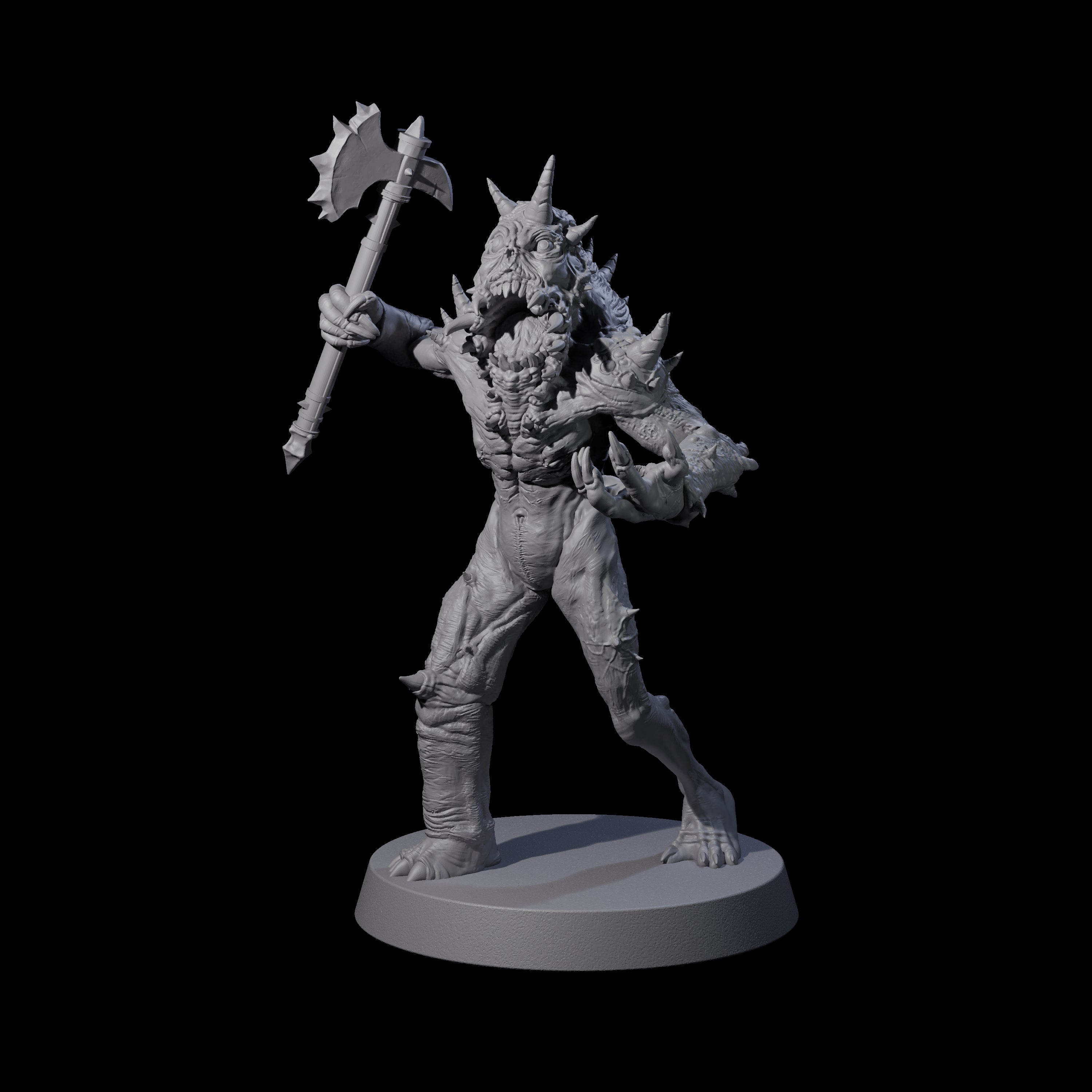 Plagued Rutterkin B Miniature for Dungeons and Dragons, Pathfinder or other TTRPGs