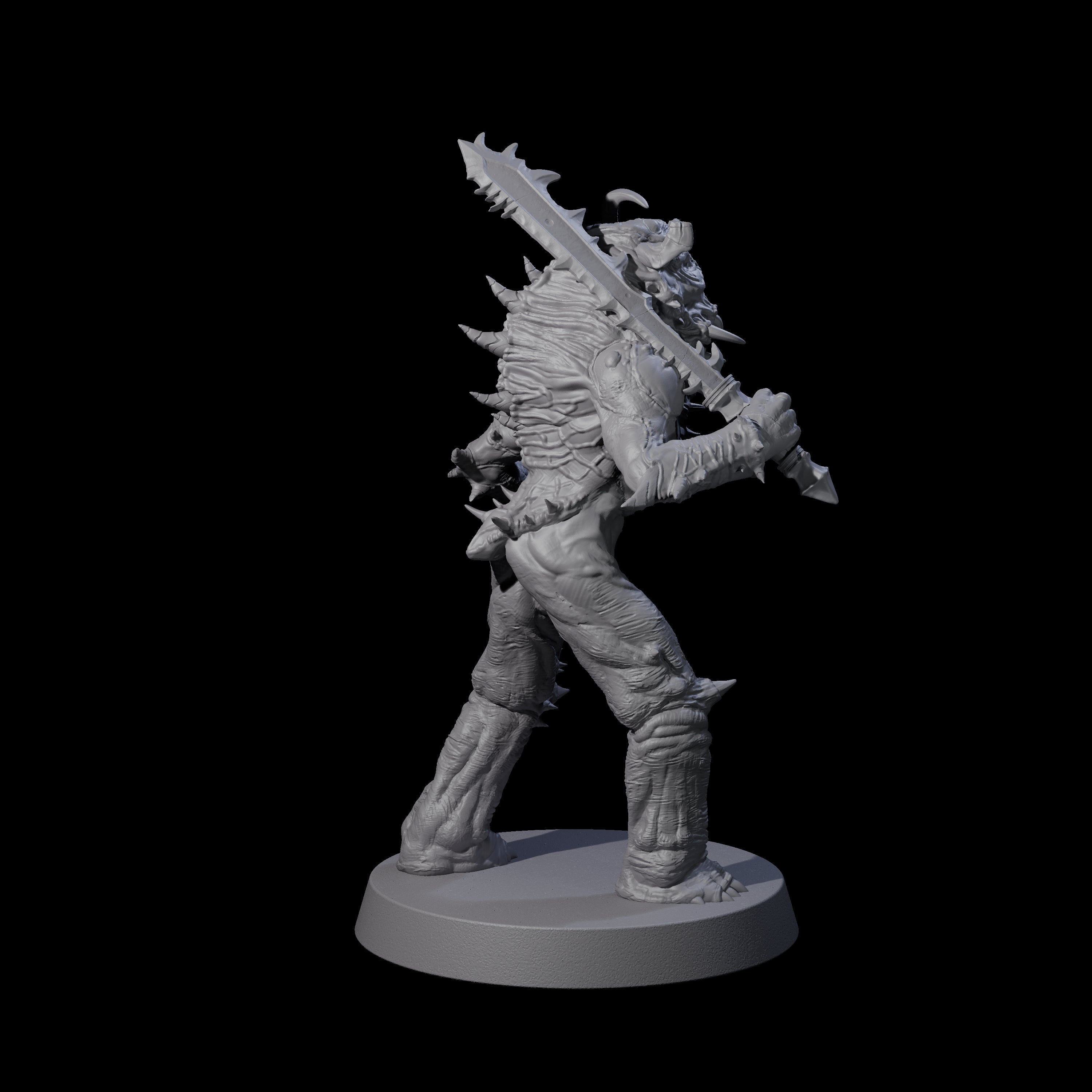 Plagued Rutterkin C Miniature for Dungeons and Dragons, Pathfinder or other TTRPGs