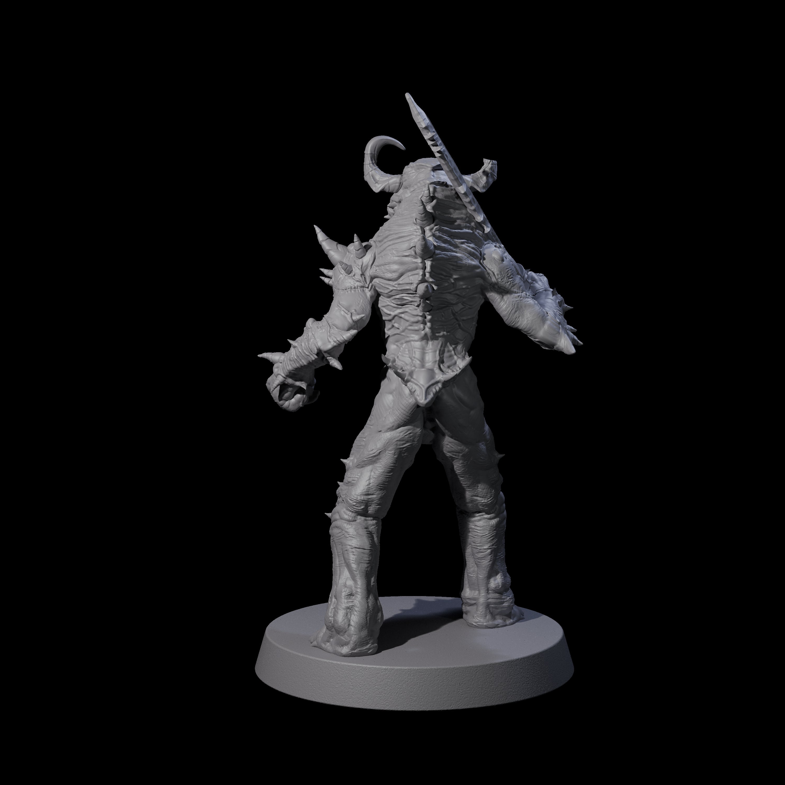 Plagued Rutterkin C Miniature for Dungeons and Dragons, Pathfinder or other TTRPGs