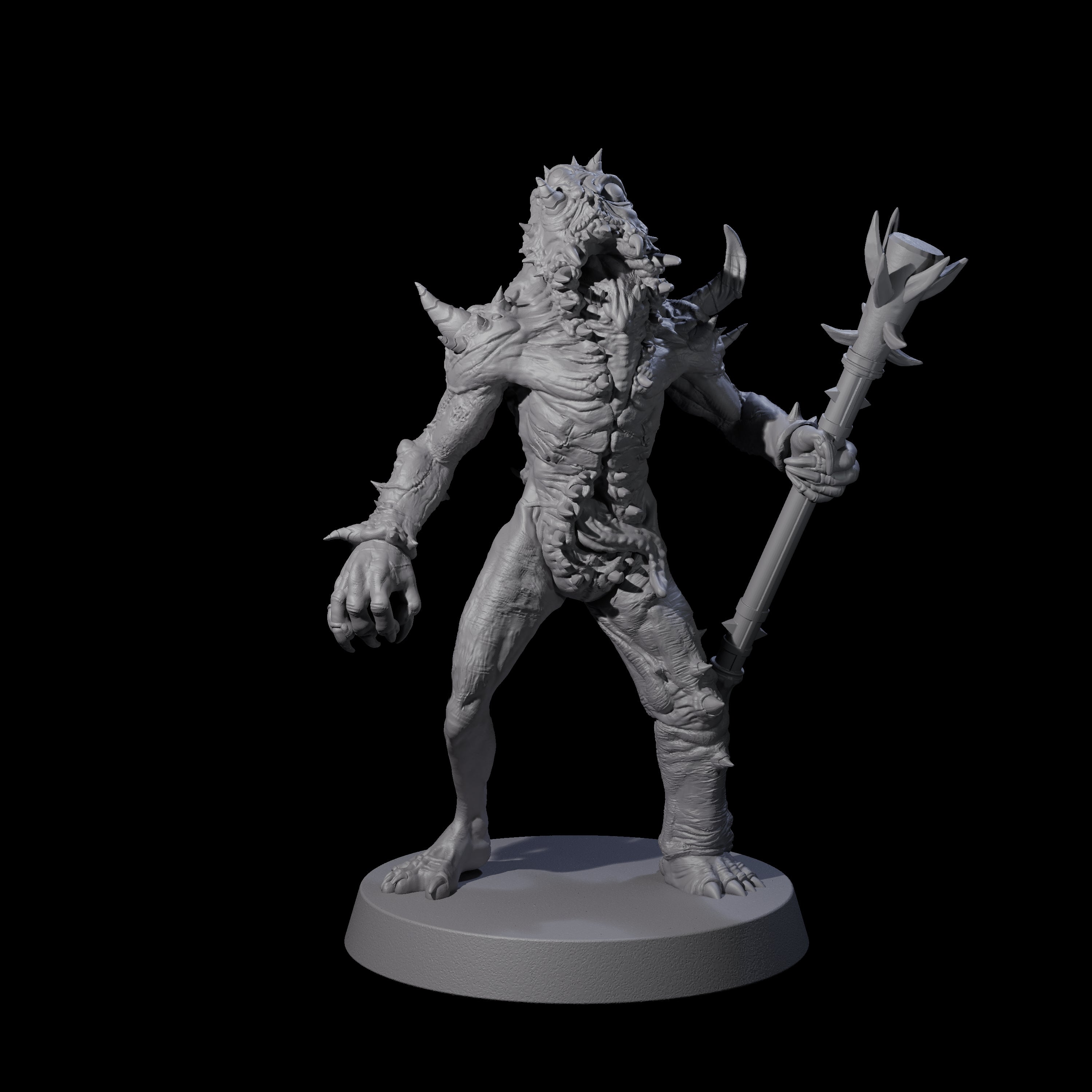 Plagued Rutterkin D Miniature for Dungeons and Dragons, Pathfinder or other TTRPGs