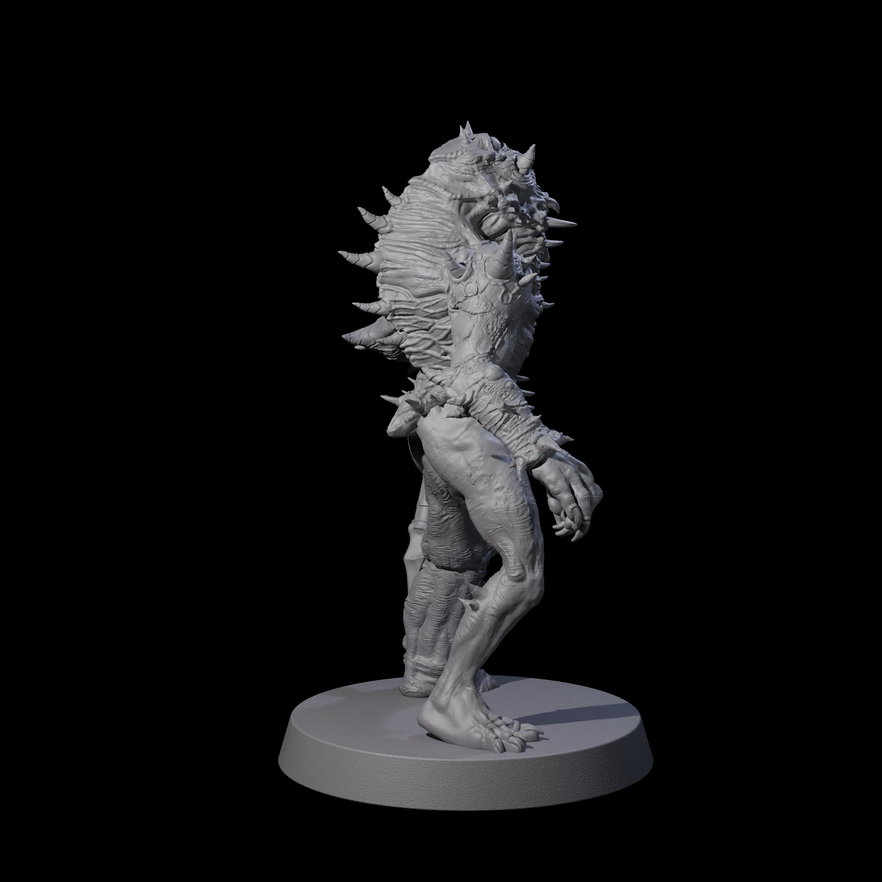 Plagued Rutterkin D Miniature for Dungeons and Dragons, Pathfinder or other TTRPGs