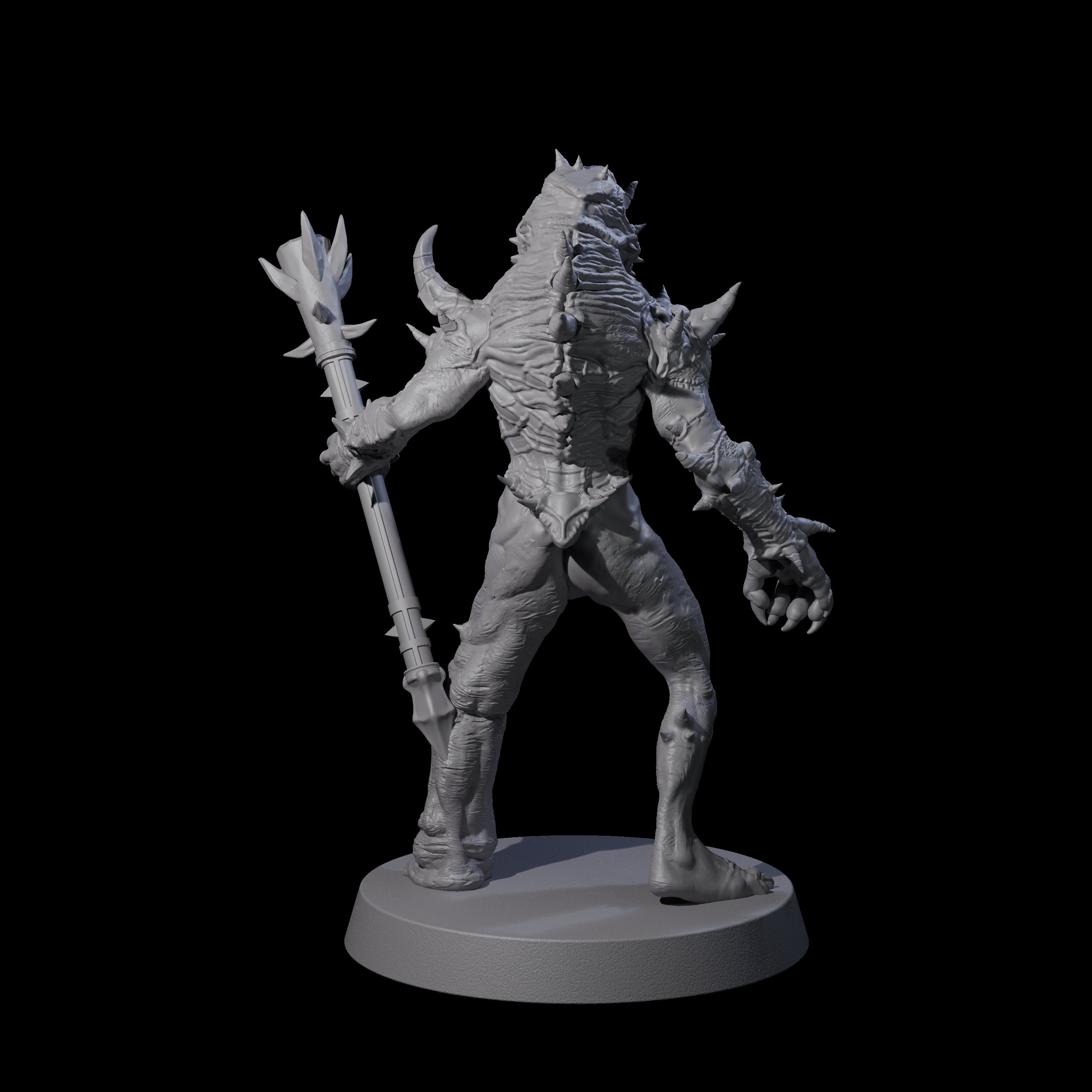 Plagued Rutterkin D Miniature for Dungeons and Dragons, Pathfinder or other TTRPGs