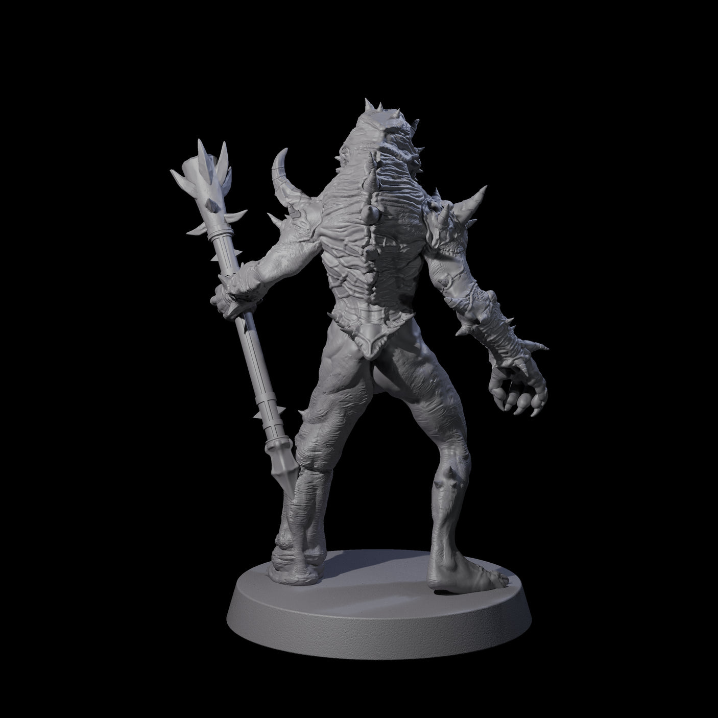 Plagued Rutterkin D Miniature for Dungeons and Dragons, Pathfinder or other TTRPGs