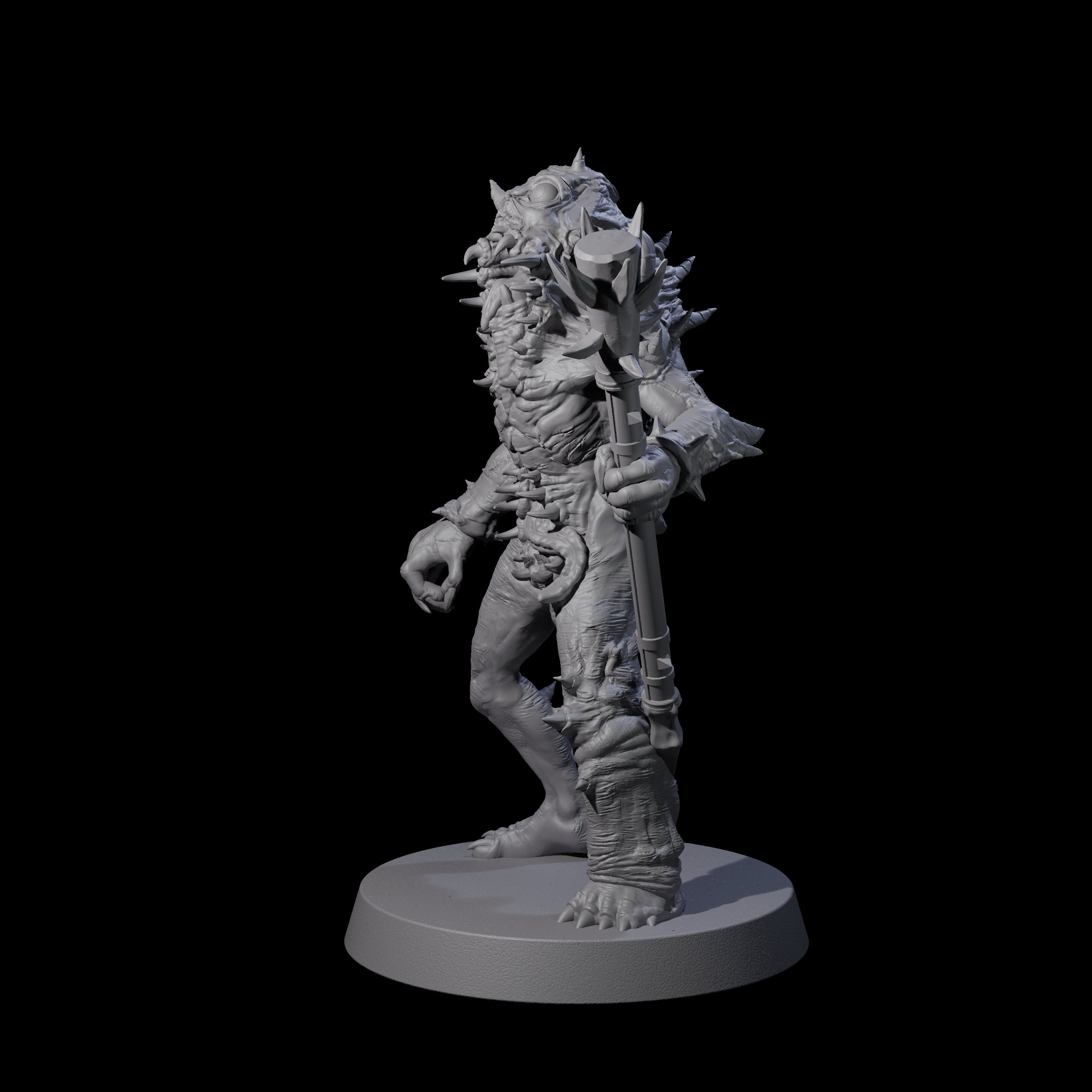 Plagued Rutterkin D Miniature for Dungeons and Dragons, Pathfinder or other TTRPGs