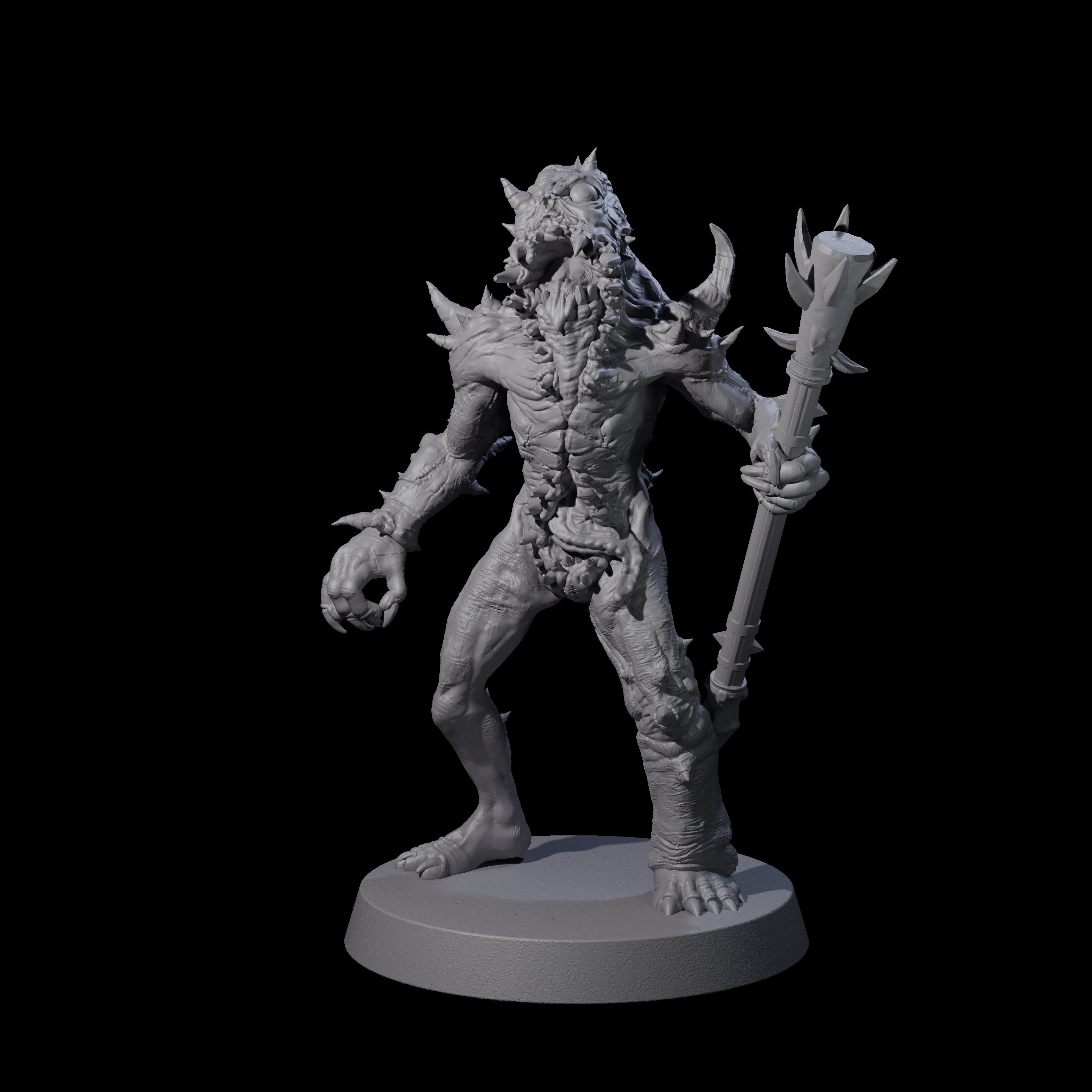 Plagued Rutterkin D Miniature for Dungeons and Dragons, Pathfinder or other TTRPGs