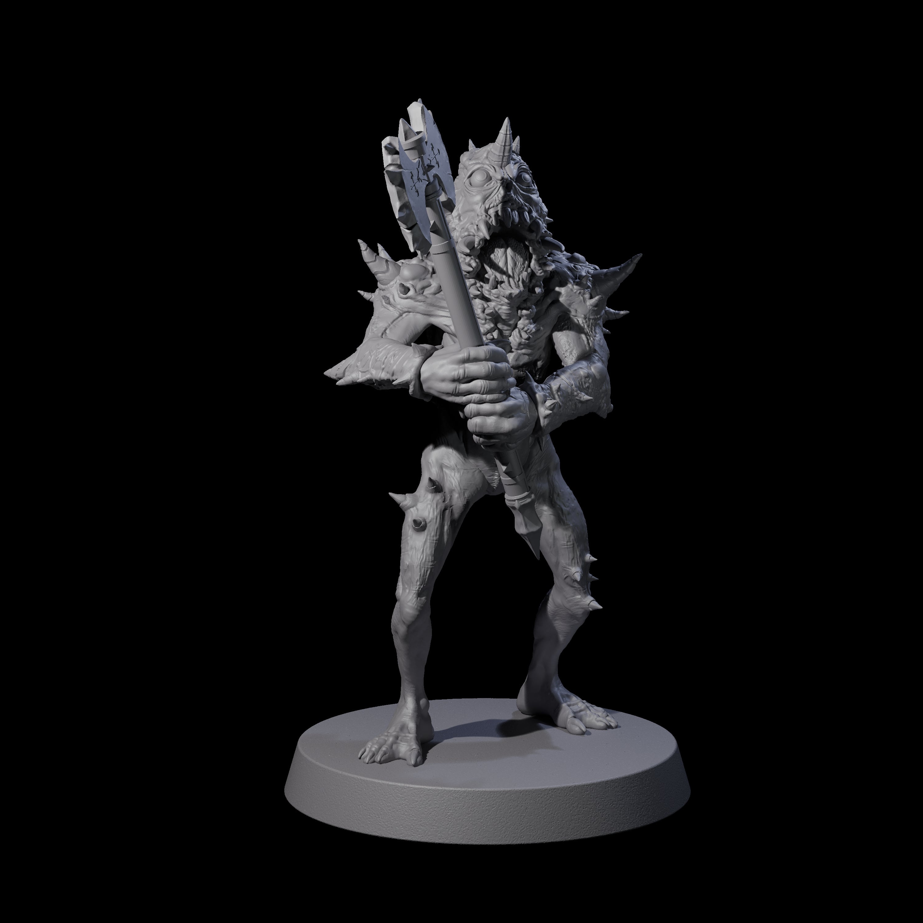 Plagued Rutterkin E Miniature for Dungeons and Dragons, Pathfinder or other TTRPGs