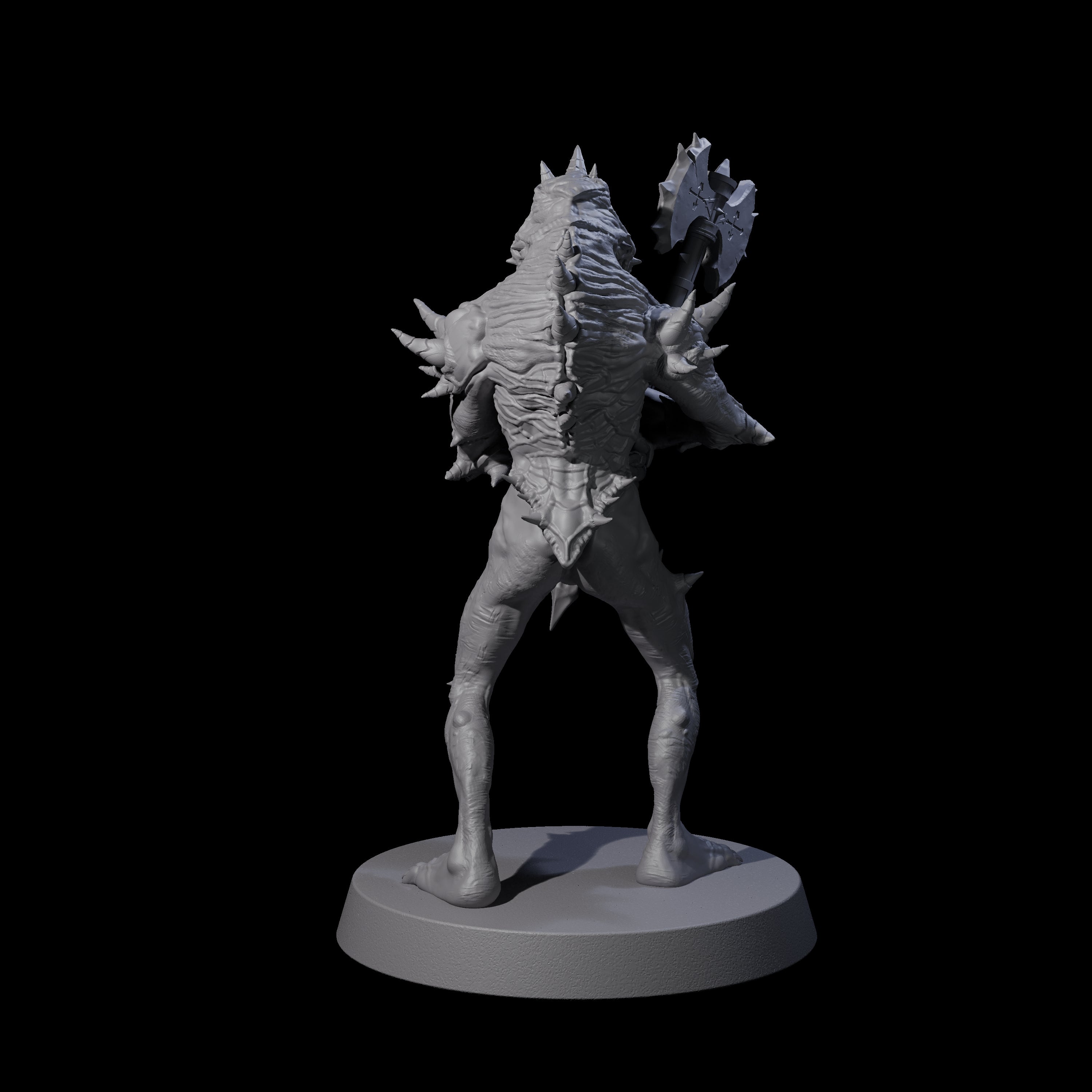 Plagued Rutterkin E Miniature for Dungeons and Dragons, Pathfinder or other TTRPGs