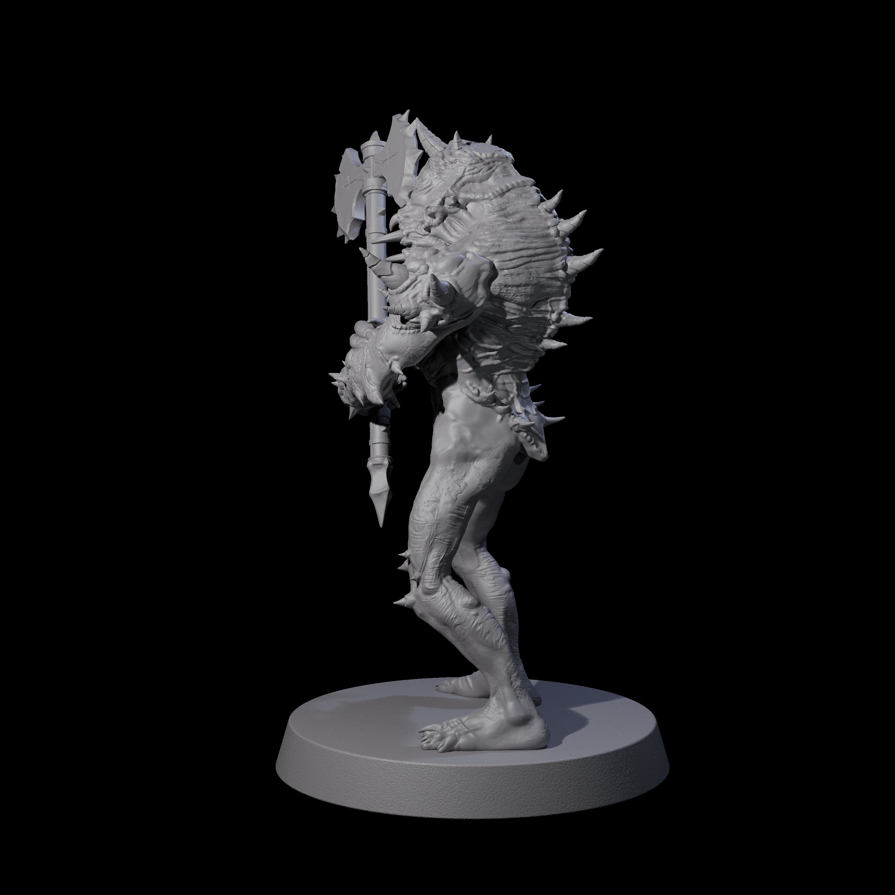 Plagued Rutterkin E Miniature for Dungeons and Dragons, Pathfinder or other TTRPGs
