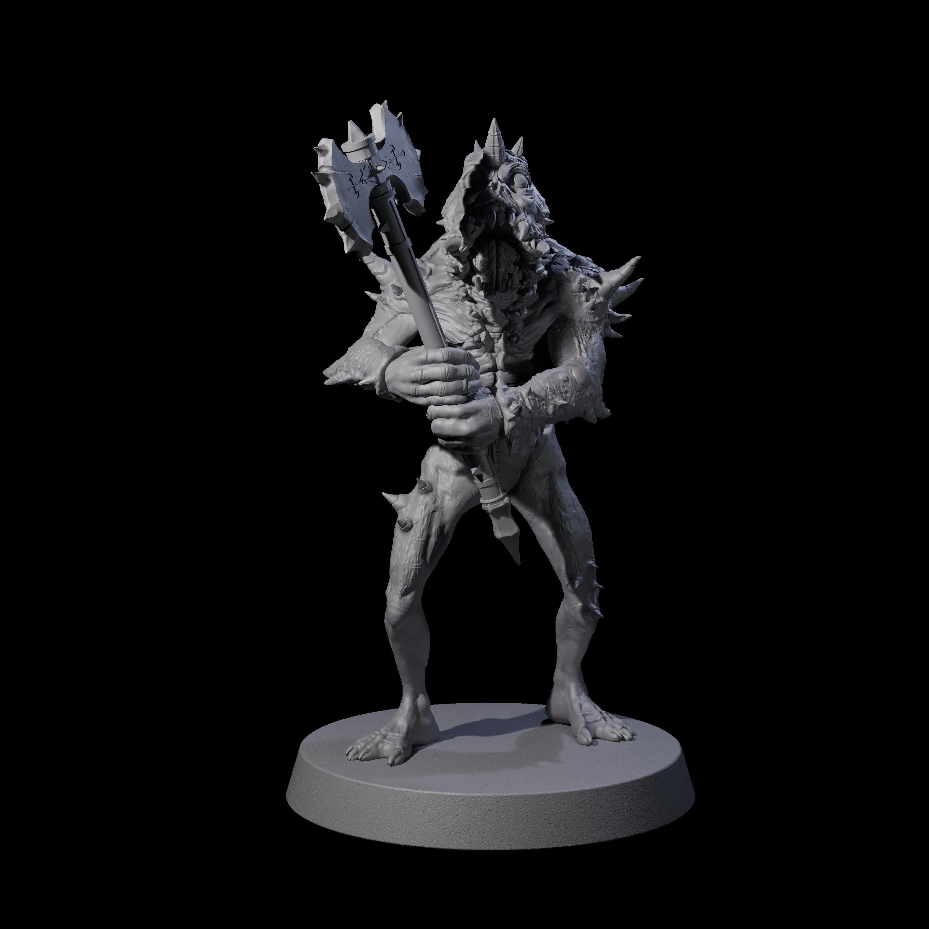 Plagued Rutterkin E Miniature for Dungeons and Dragons, Pathfinder or other TTRPGs
