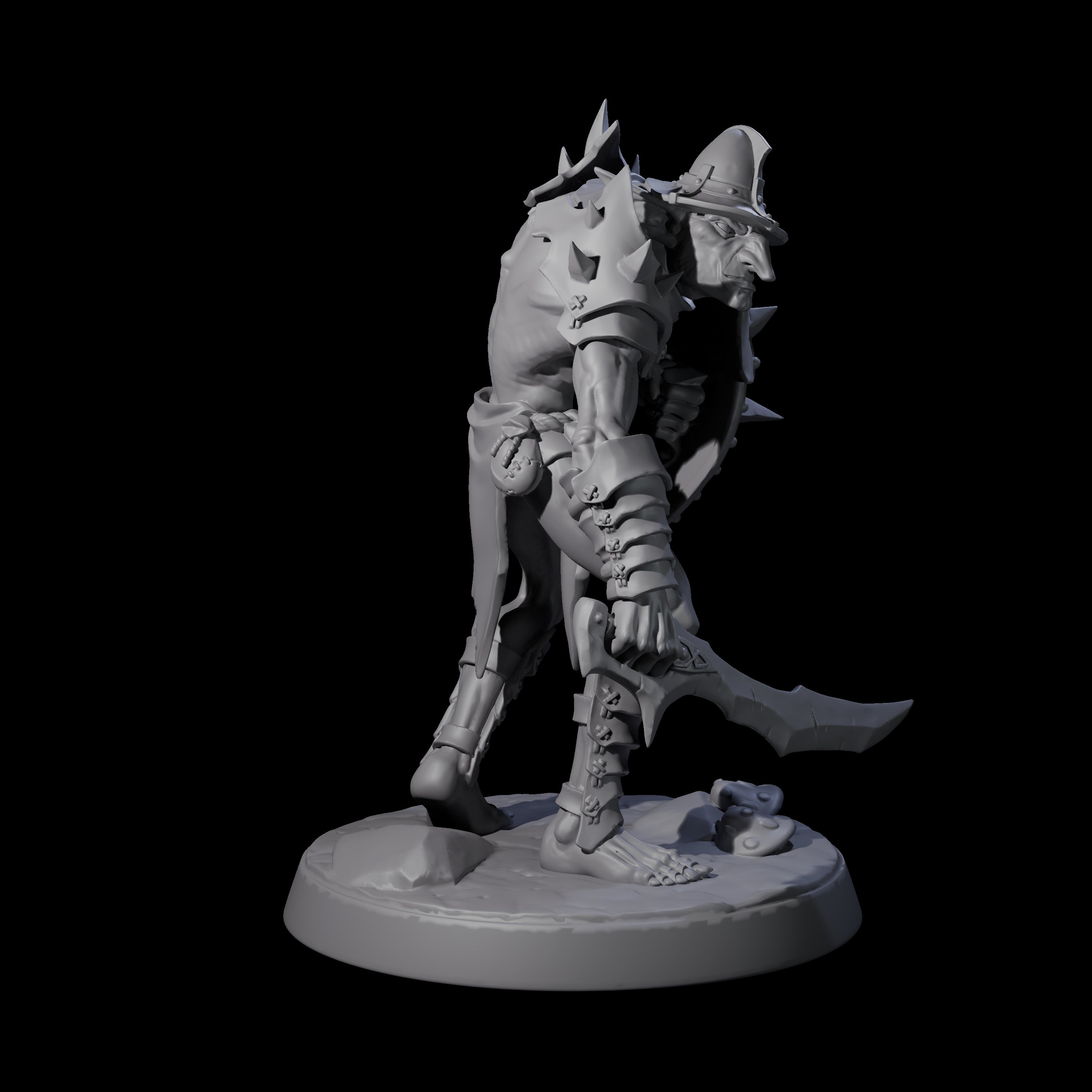 Plotting Hobgoblin A Miniature for Dungeons and Dragons, Pathfinder or other TTRPGs