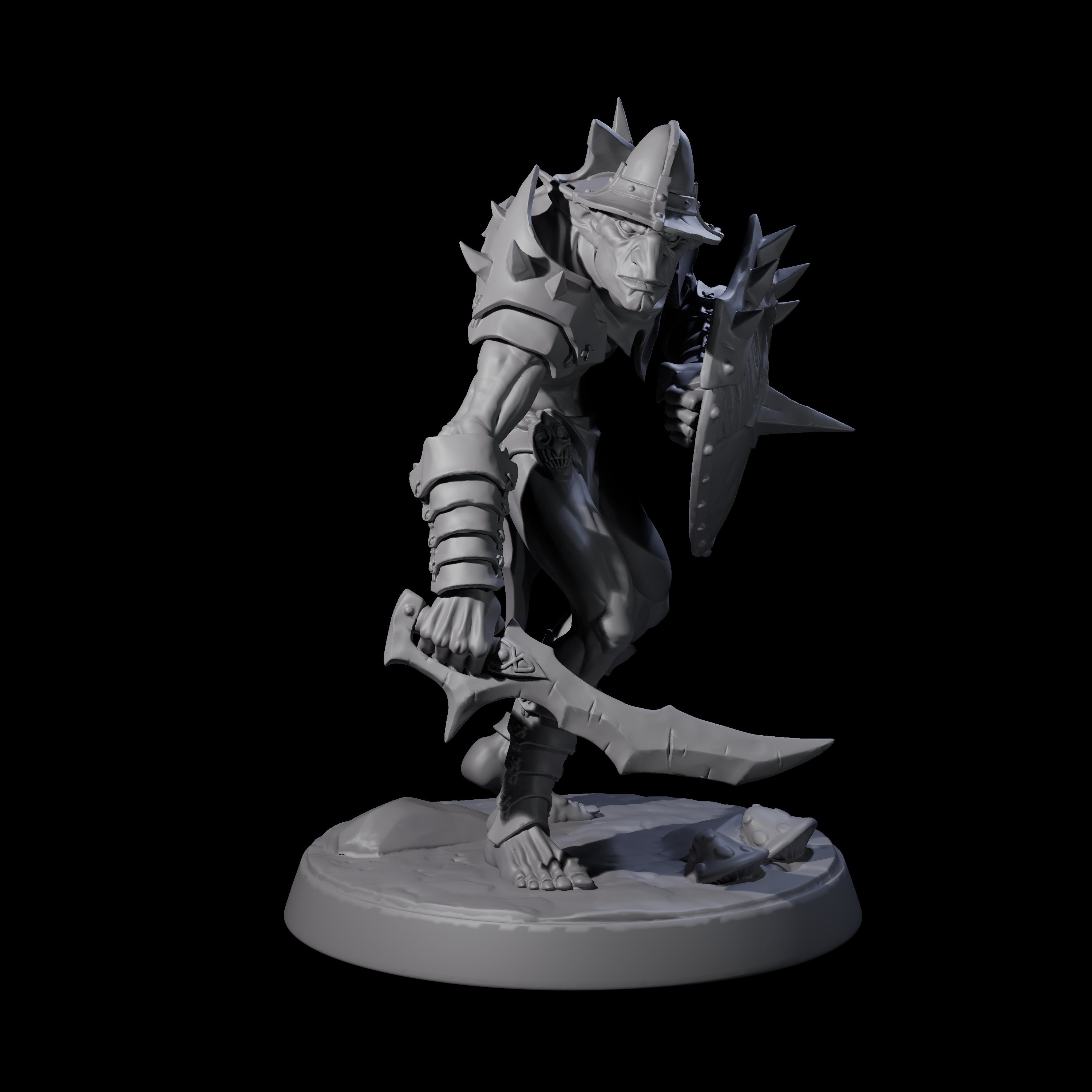 Plotting Hobgoblin A Miniature for Dungeons and Dragons, Pathfinder or other TTRPGs