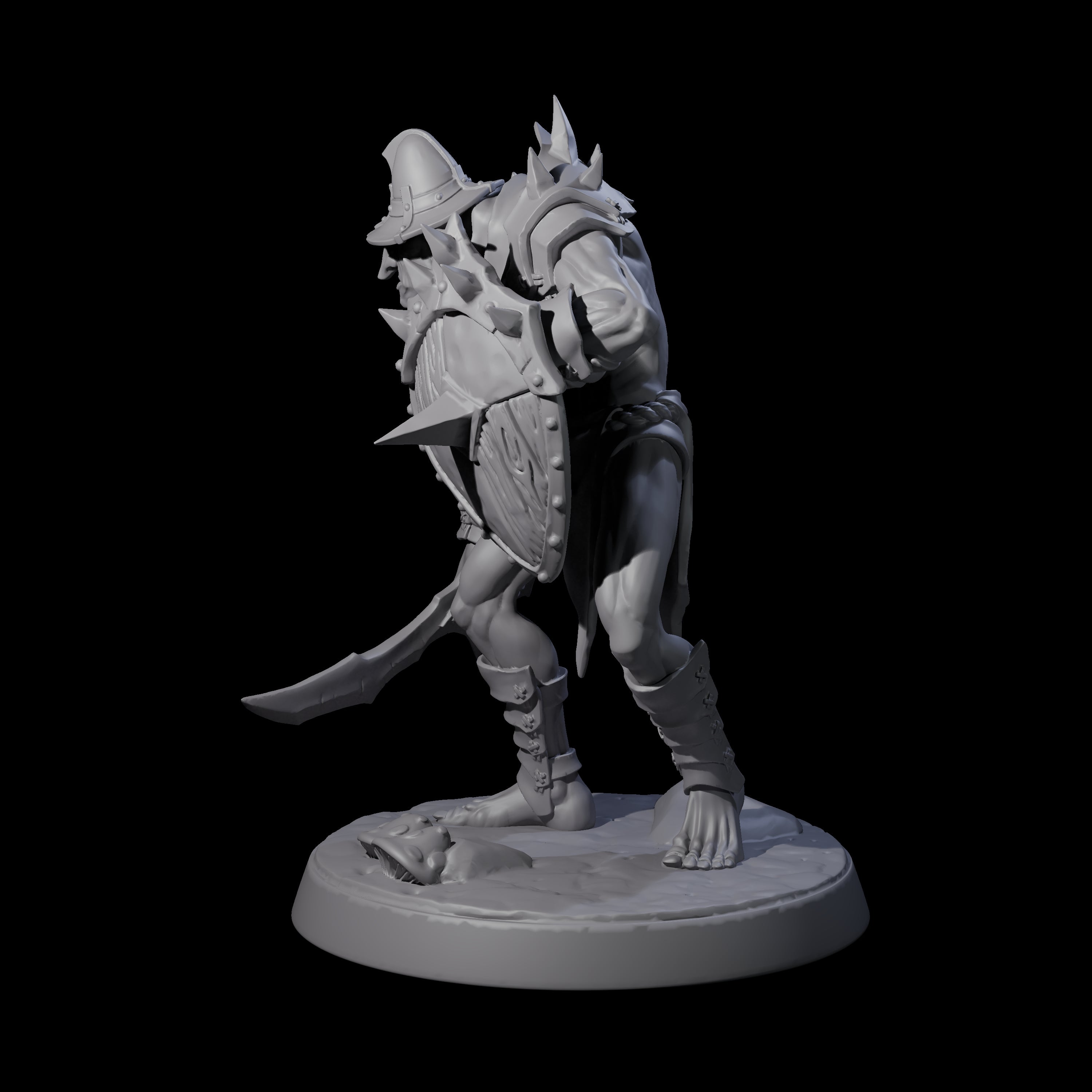 Plotting Hobgoblin A Miniature for Dungeons and Dragons, Pathfinder or other TTRPGs