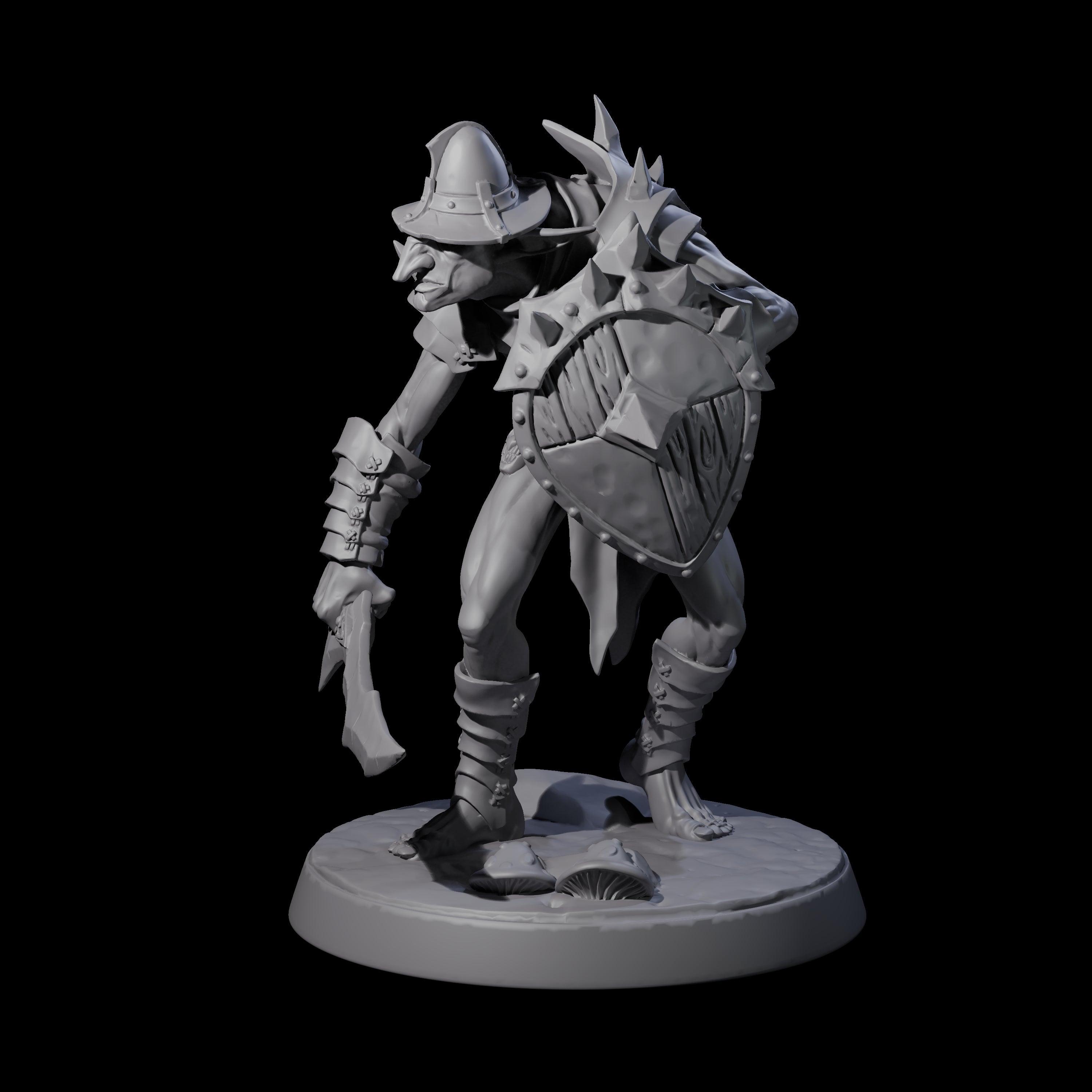 Plotting Hobgoblin A Miniature for Dungeons and Dragons, Pathfinder or other TTRPGs