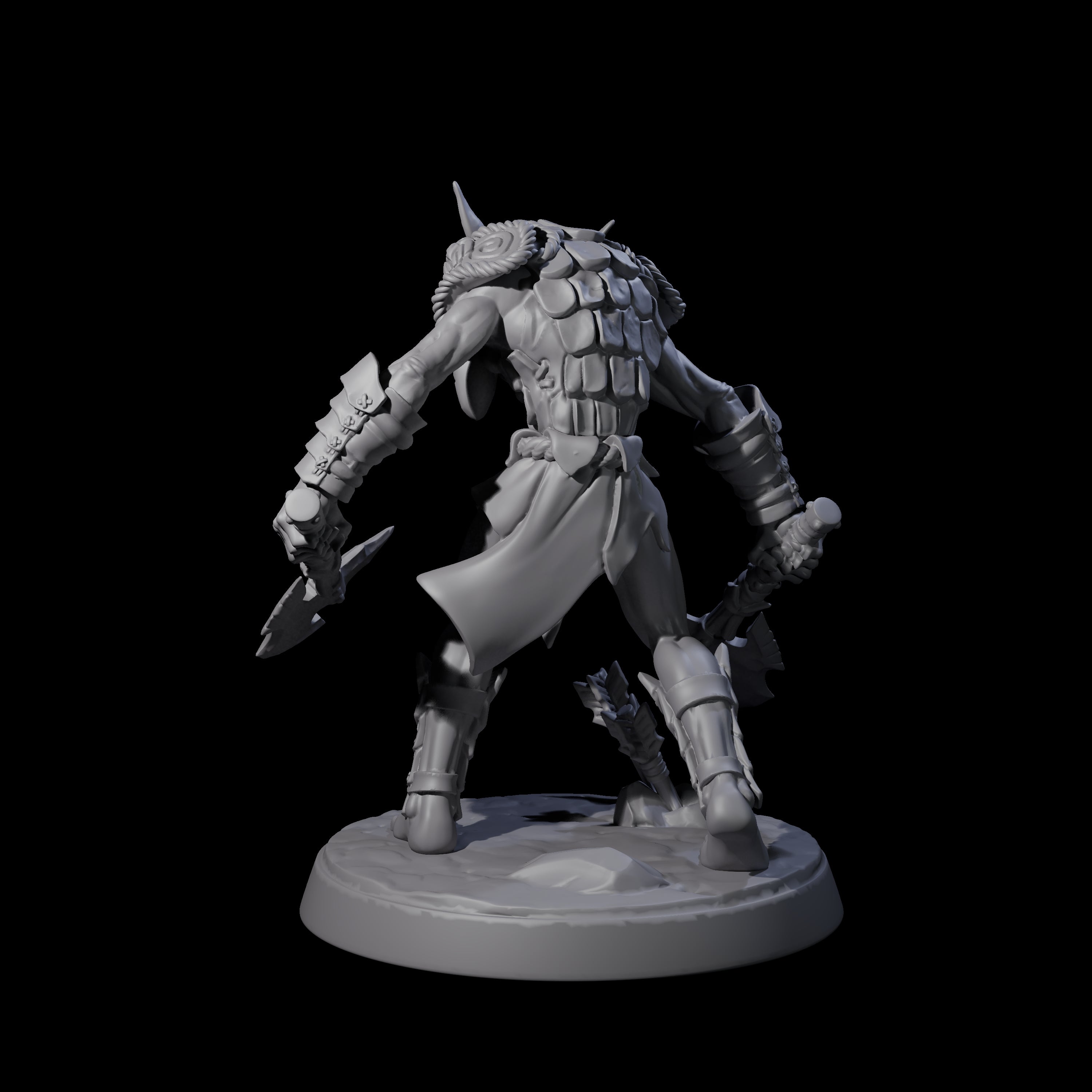 Plotting Hobgoblin C Miniature for Dungeons and Dragons, Pathfinder or other TTRPGs