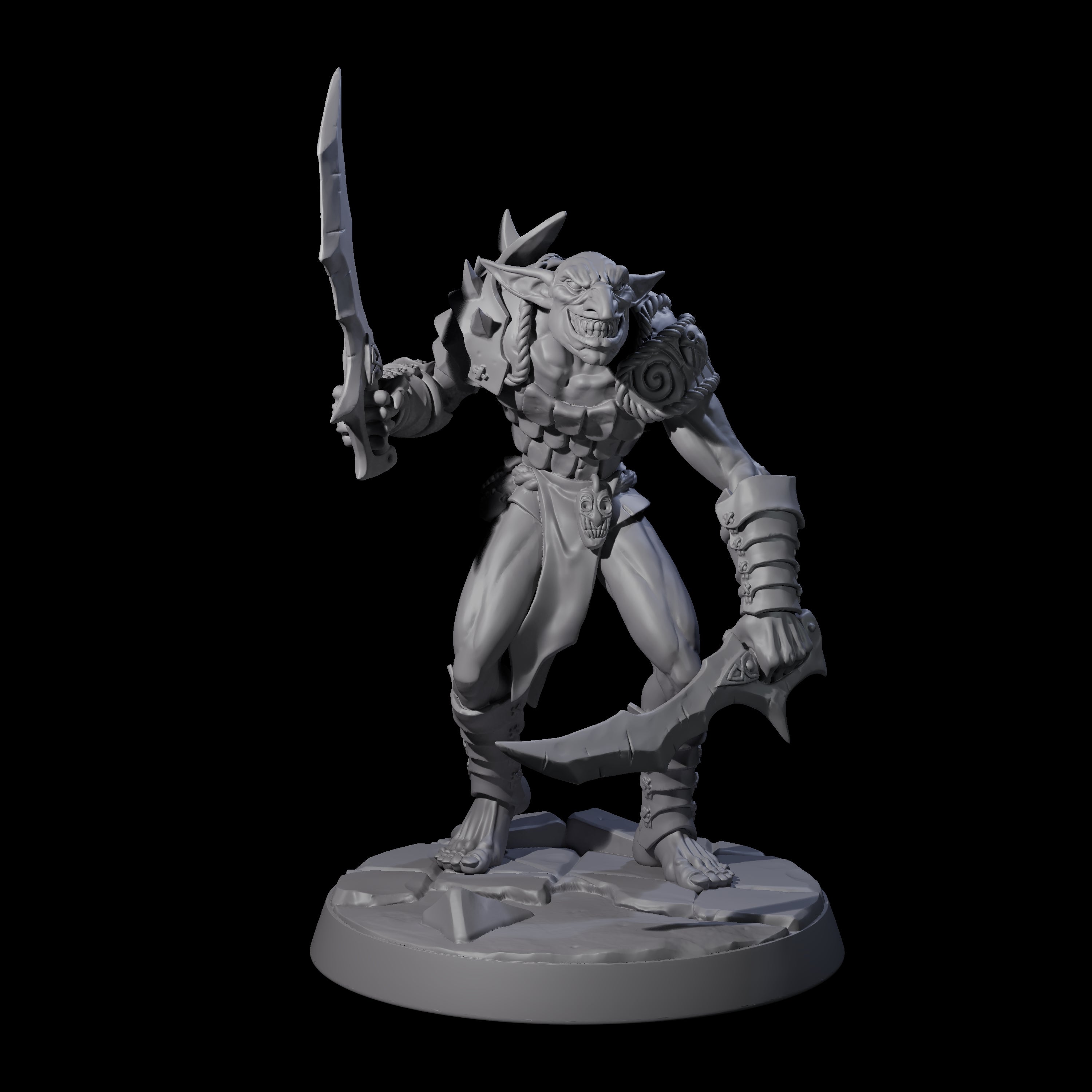 Plotting Hobgoblin E Miniature for Dungeons and Dragons, Pathfinder or other TTRPGs