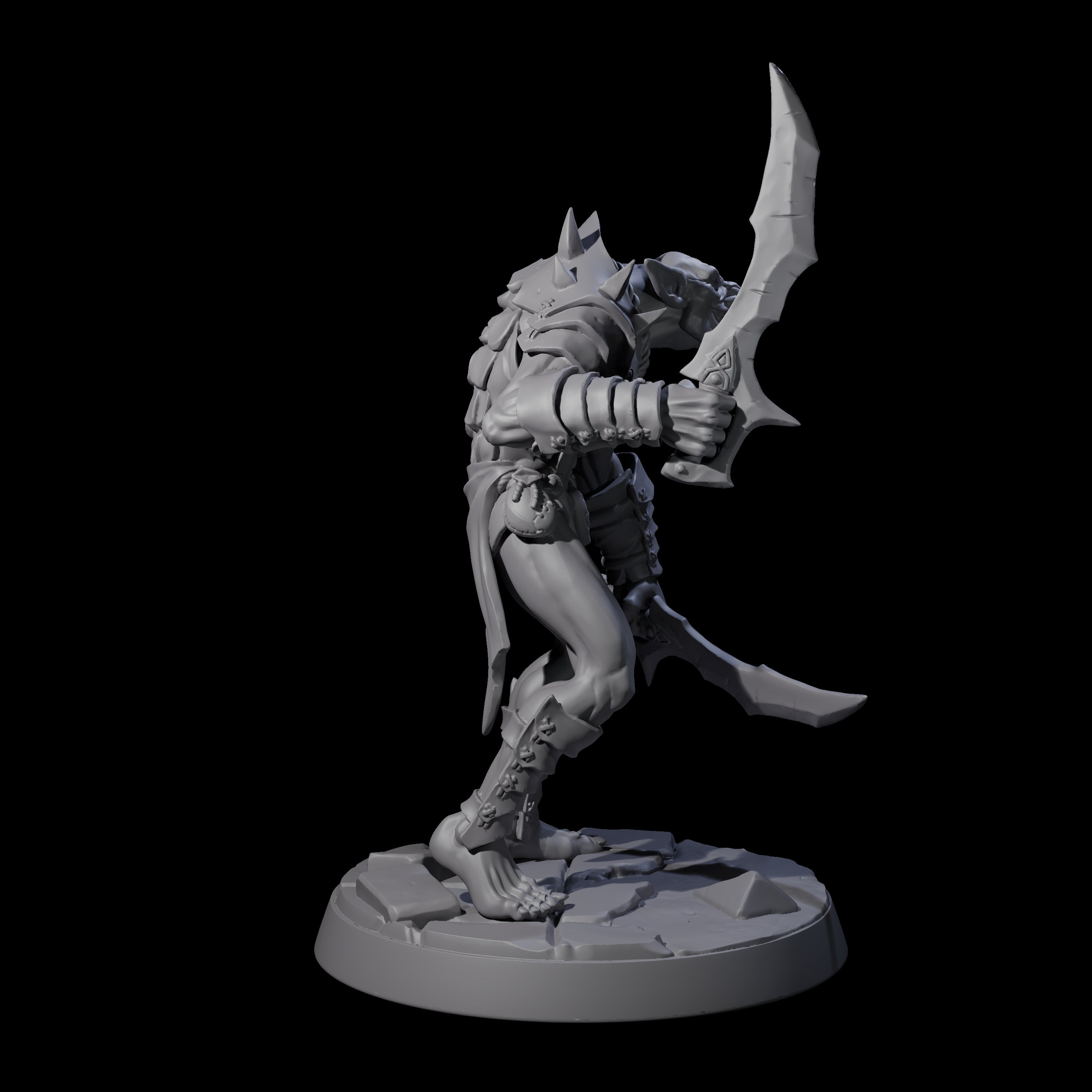 Plotting Hobgoblin E Miniature for Dungeons and Dragons, Pathfinder or other TTRPGs