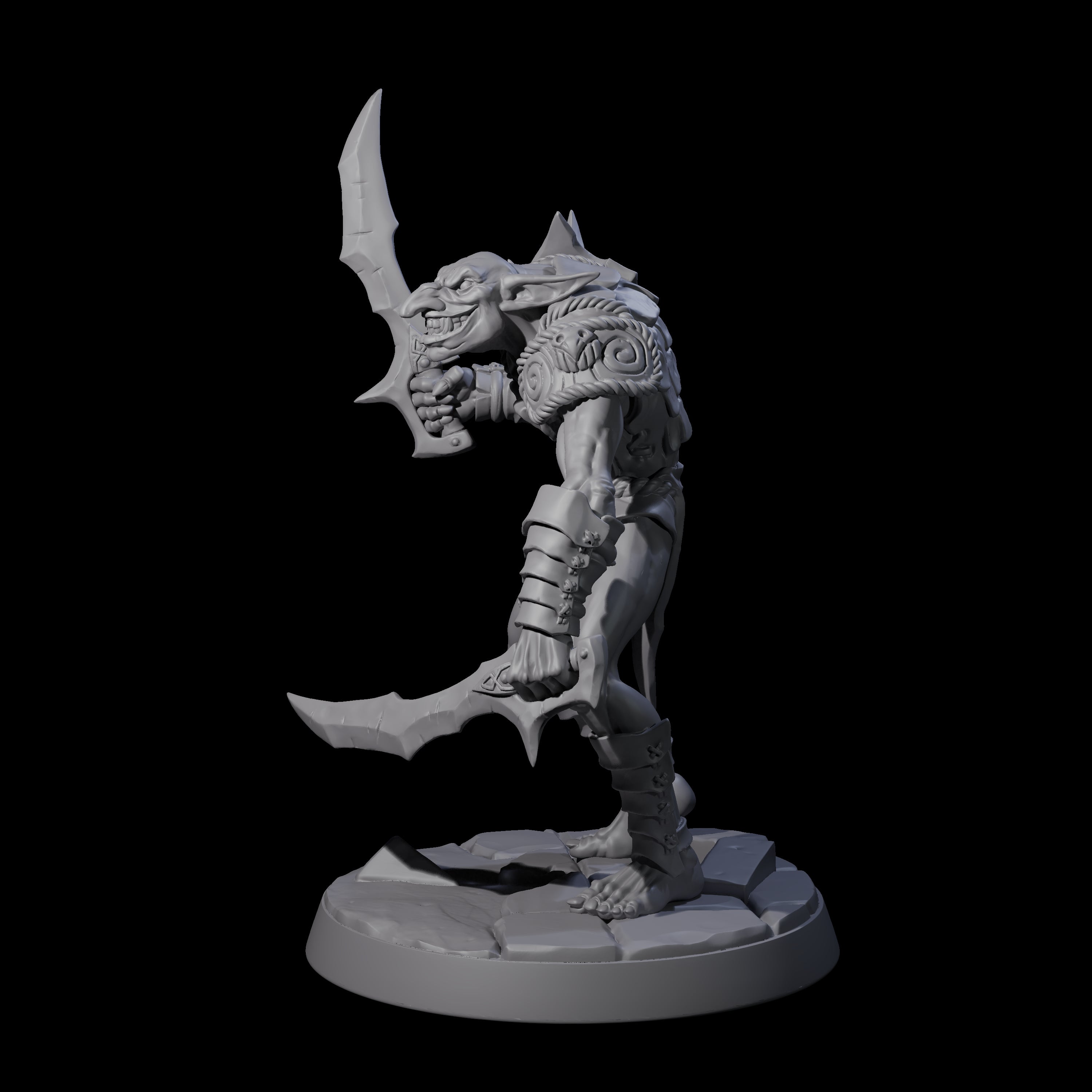 Plotting Hobgoblin E Miniature for Dungeons and Dragons, Pathfinder or other TTRPGs