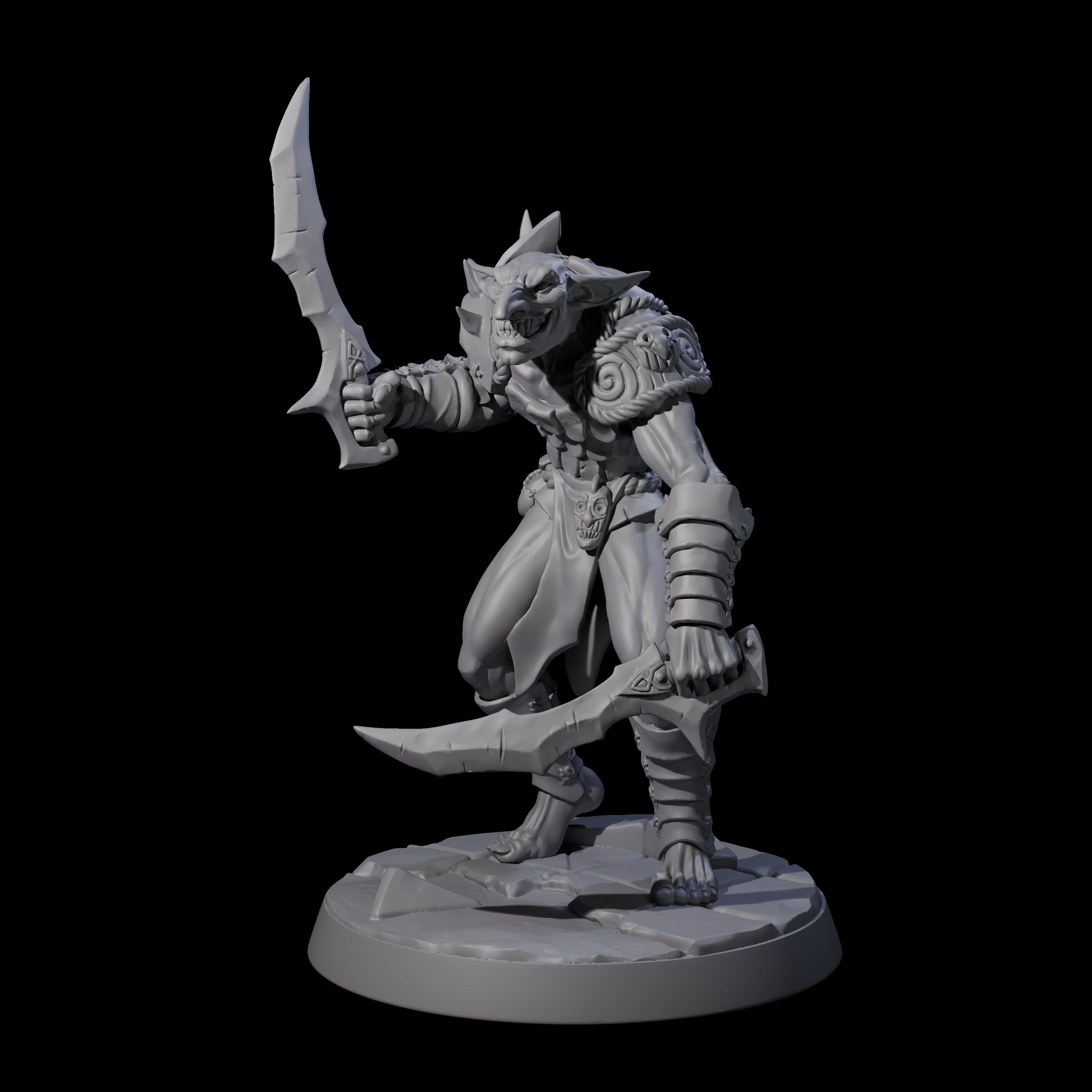 Plotting Hobgoblin E Miniature for Dungeons and Dragons, Pathfinder or other TTRPGs