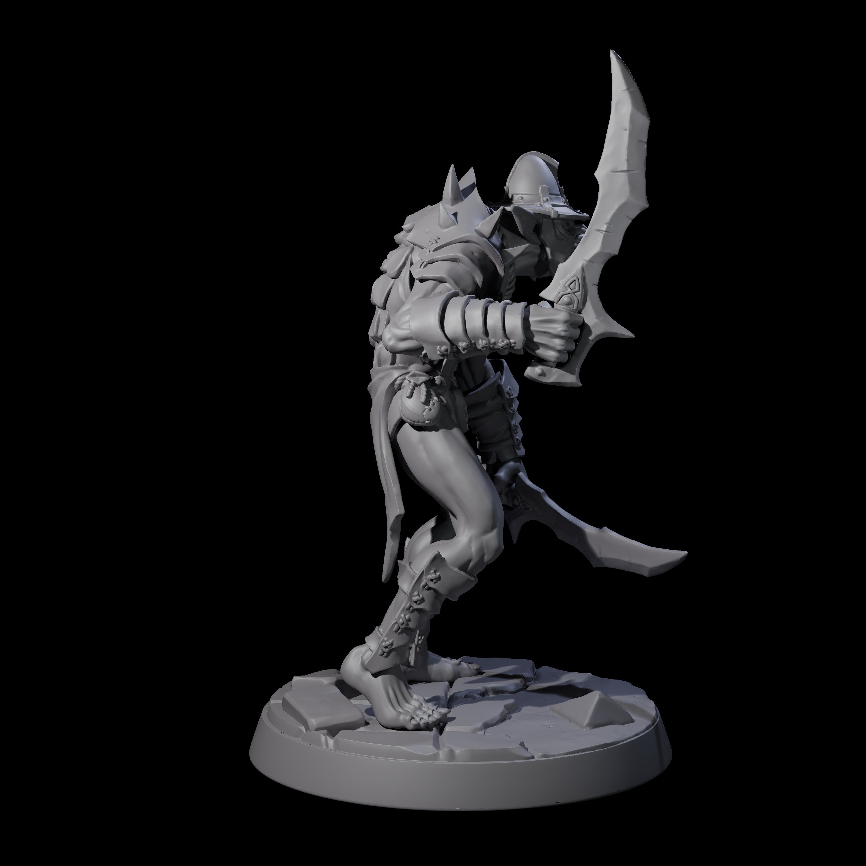 Plotting Hobgoblin E Miniature for Dungeons and Dragons, Pathfinder or other TTRPGs