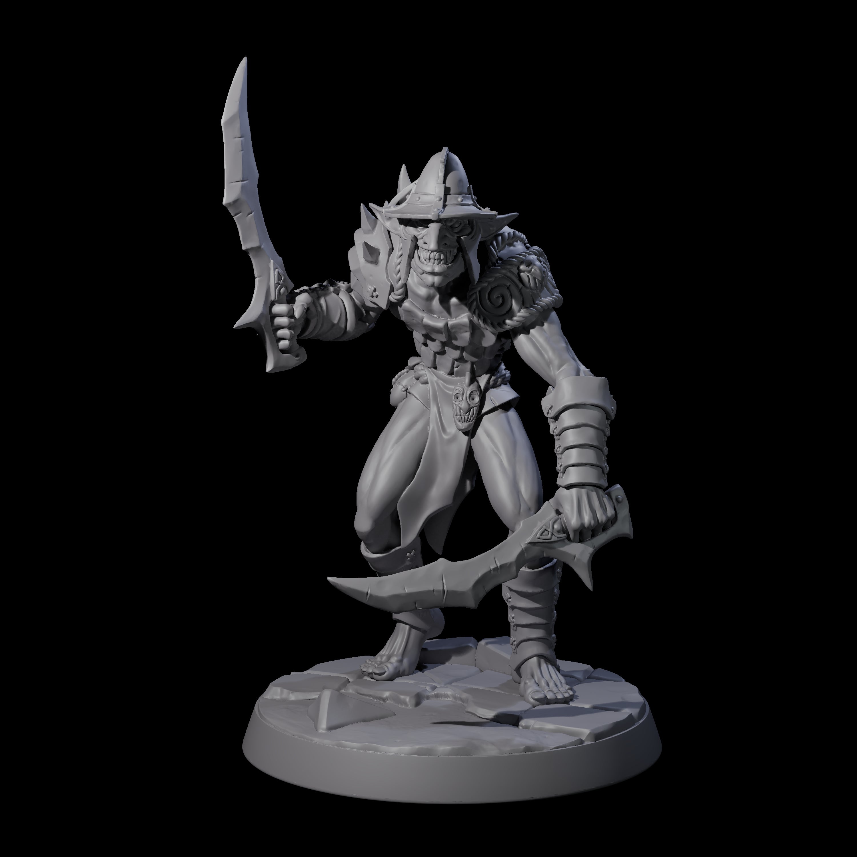 Plotting Hobgoblin E Miniature for Dungeons and Dragons, Pathfinder or other TTRPGs