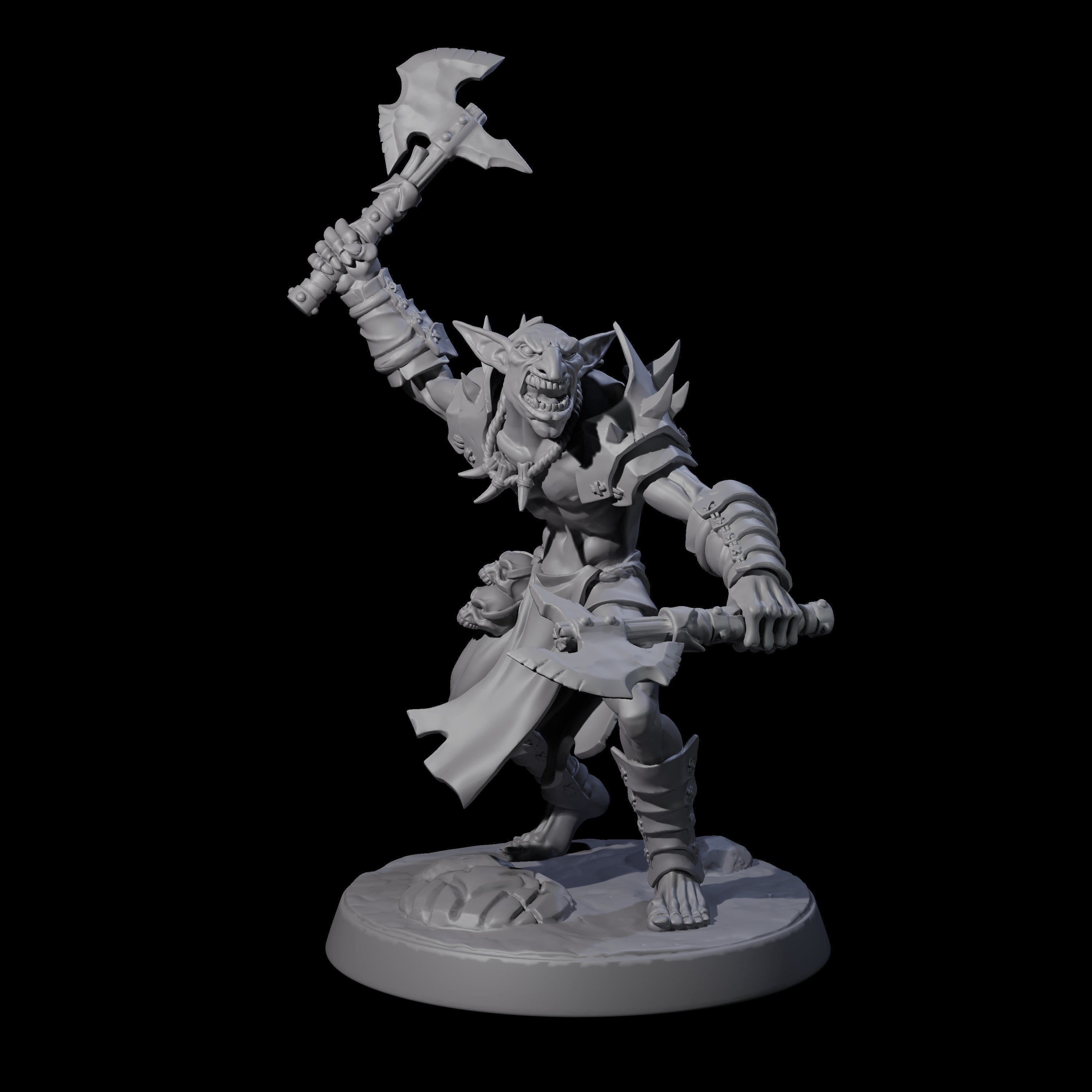 Plotting Hobgoblin F Miniature for Dungeons and Dragons, Pathfinder or other TTRPGs