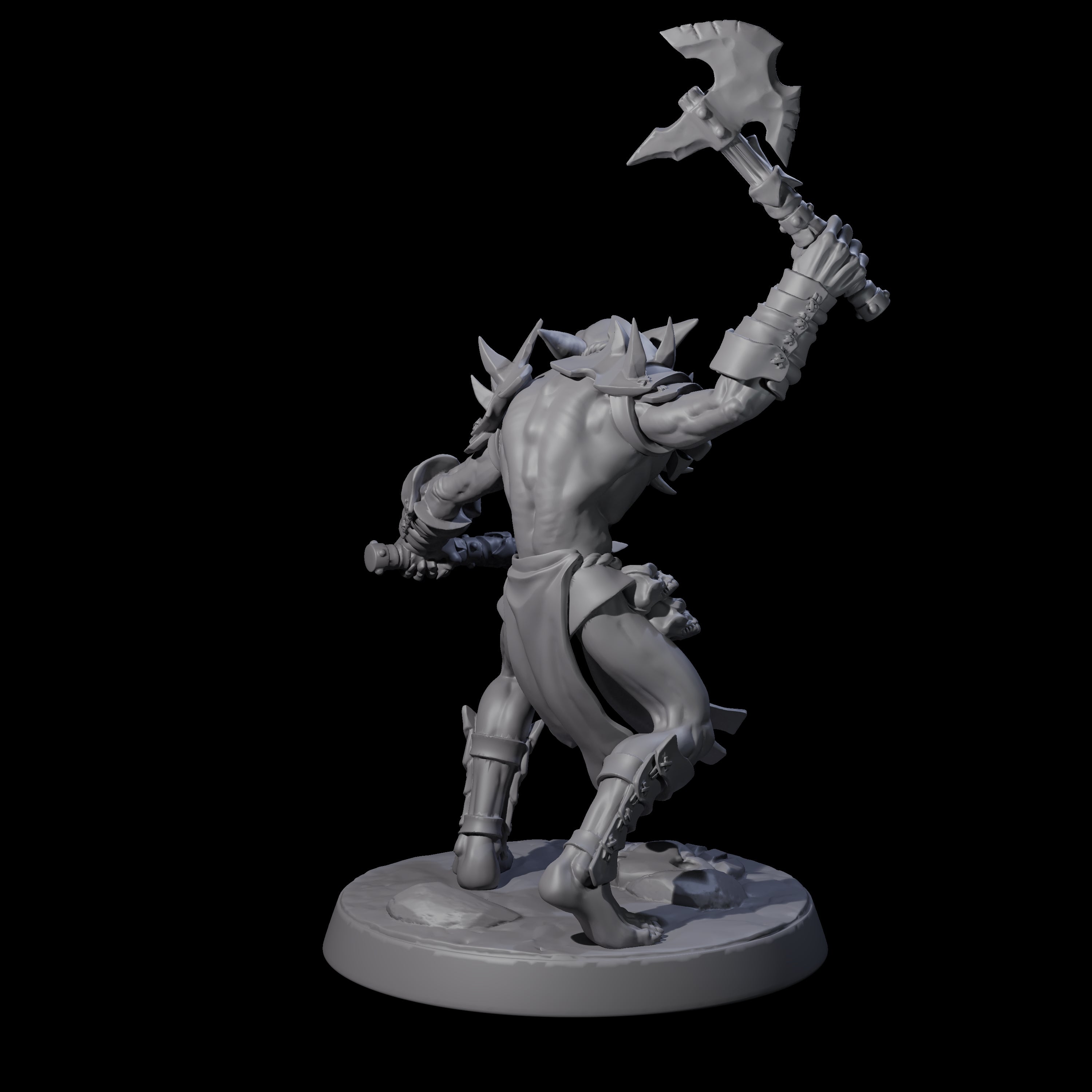 Plotting Hobgoblin F Miniature for Dungeons and Dragons, Pathfinder or other TTRPGs