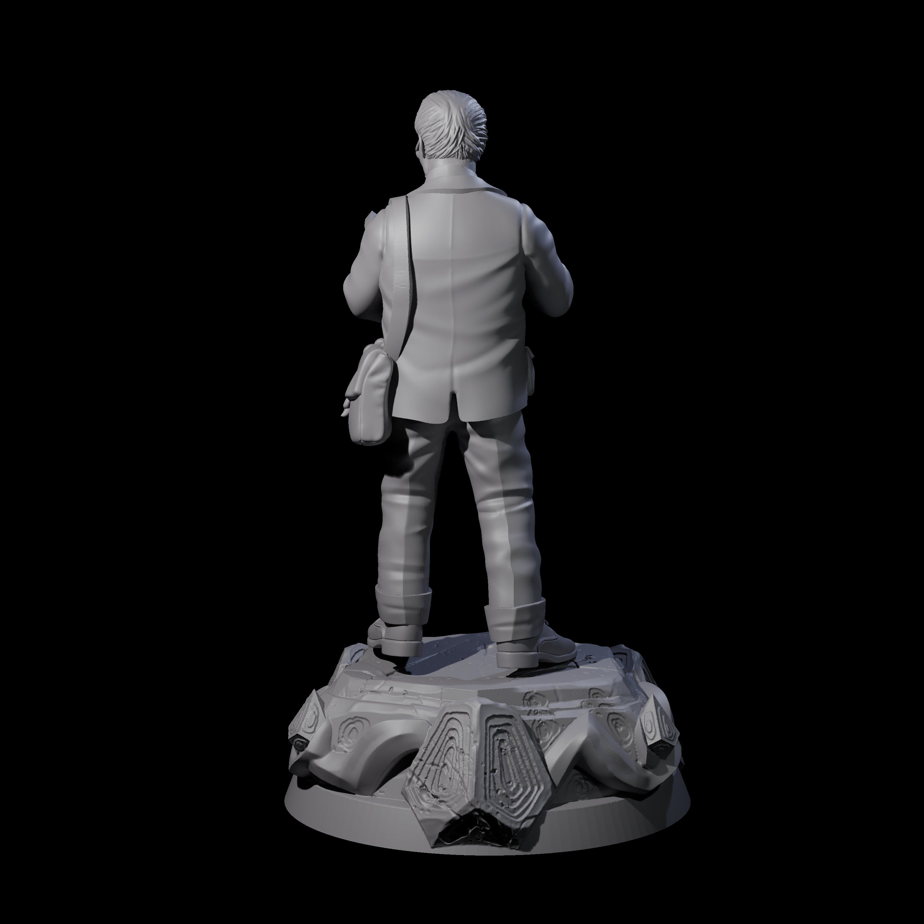 Poindexter Human Scholar Miniature for Dungeons and Dragons, Pathfinder or other TTRPGs