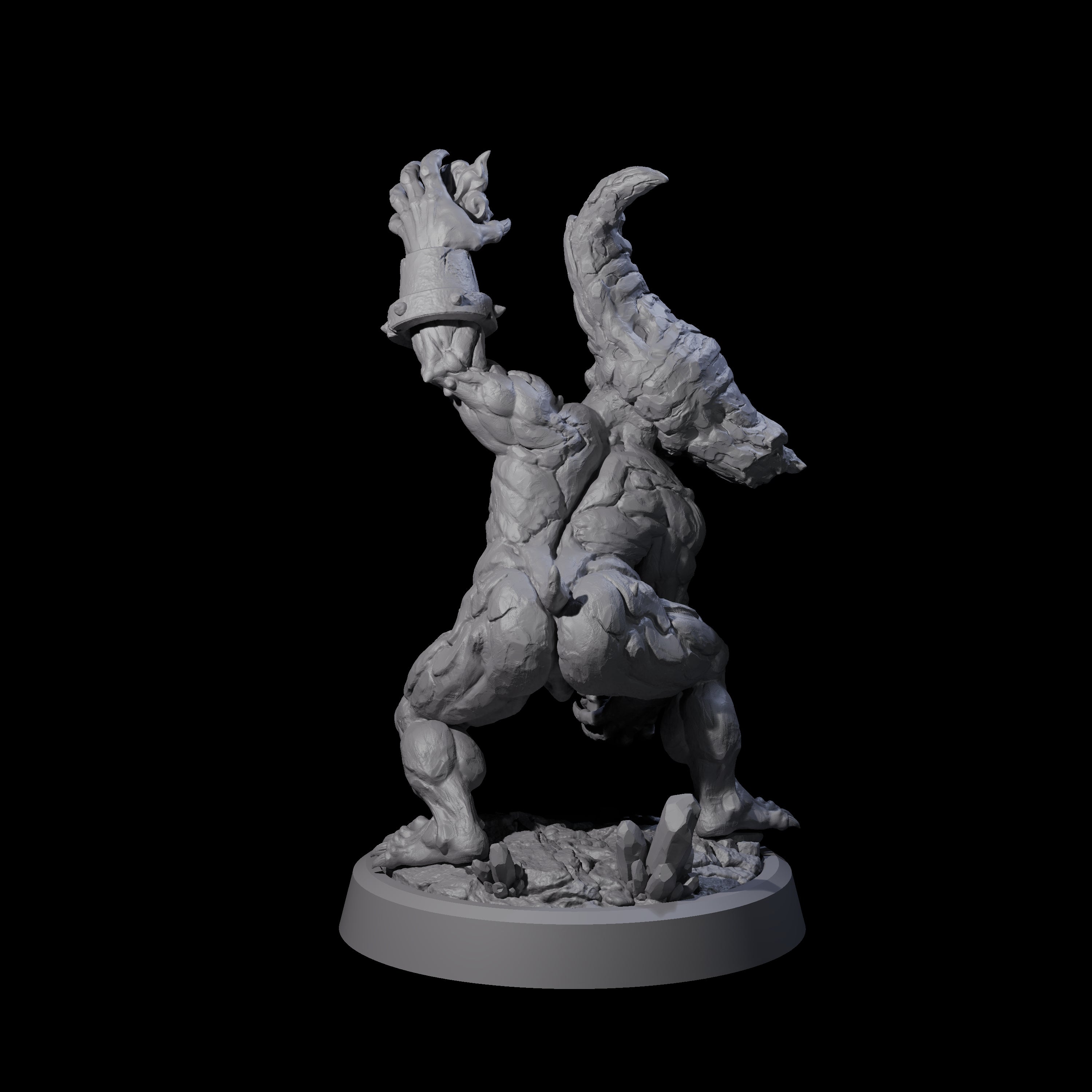 Poop Flinging Imp A Miniature for Dungeons and Dragons, Pathfinder or other TTRPGs